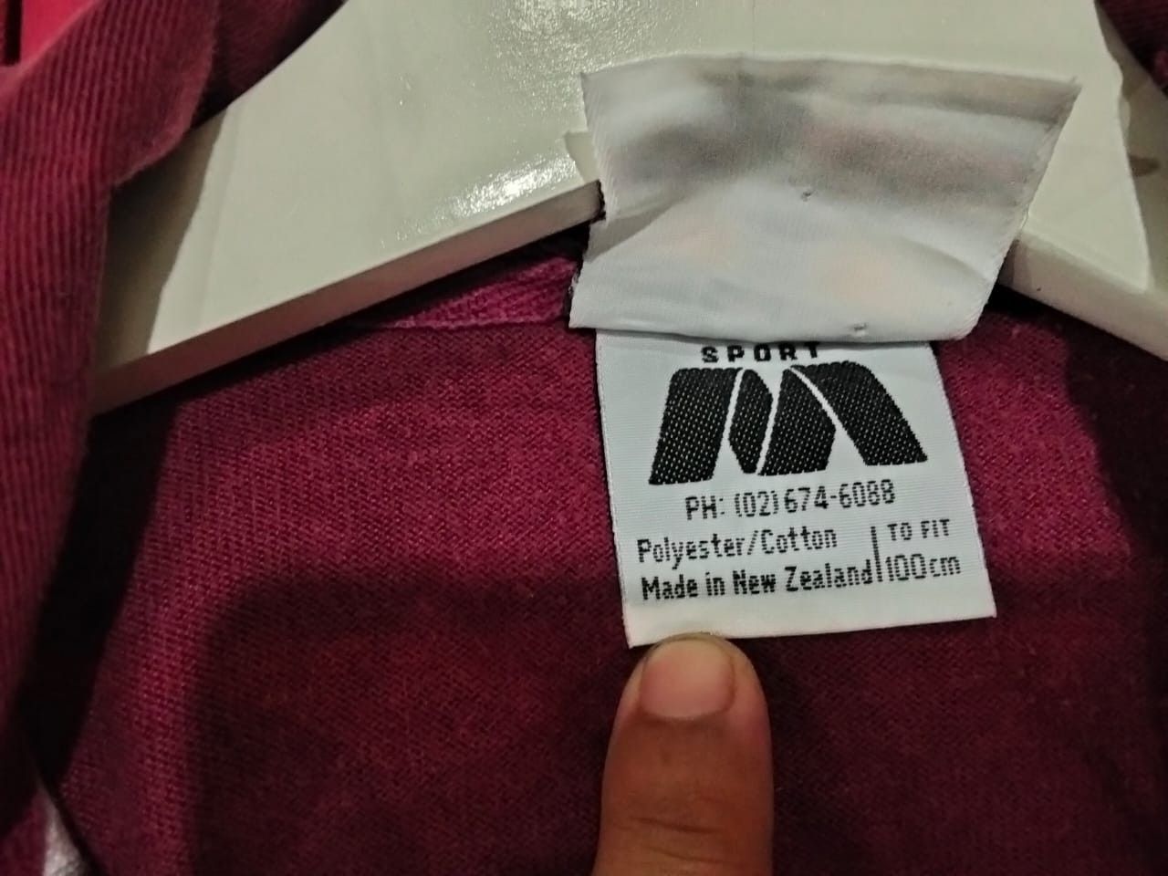 Other Vintage Queensland maroon rugby jersey Size US XXL / EU 58 / 5 - 6 Thumbnail