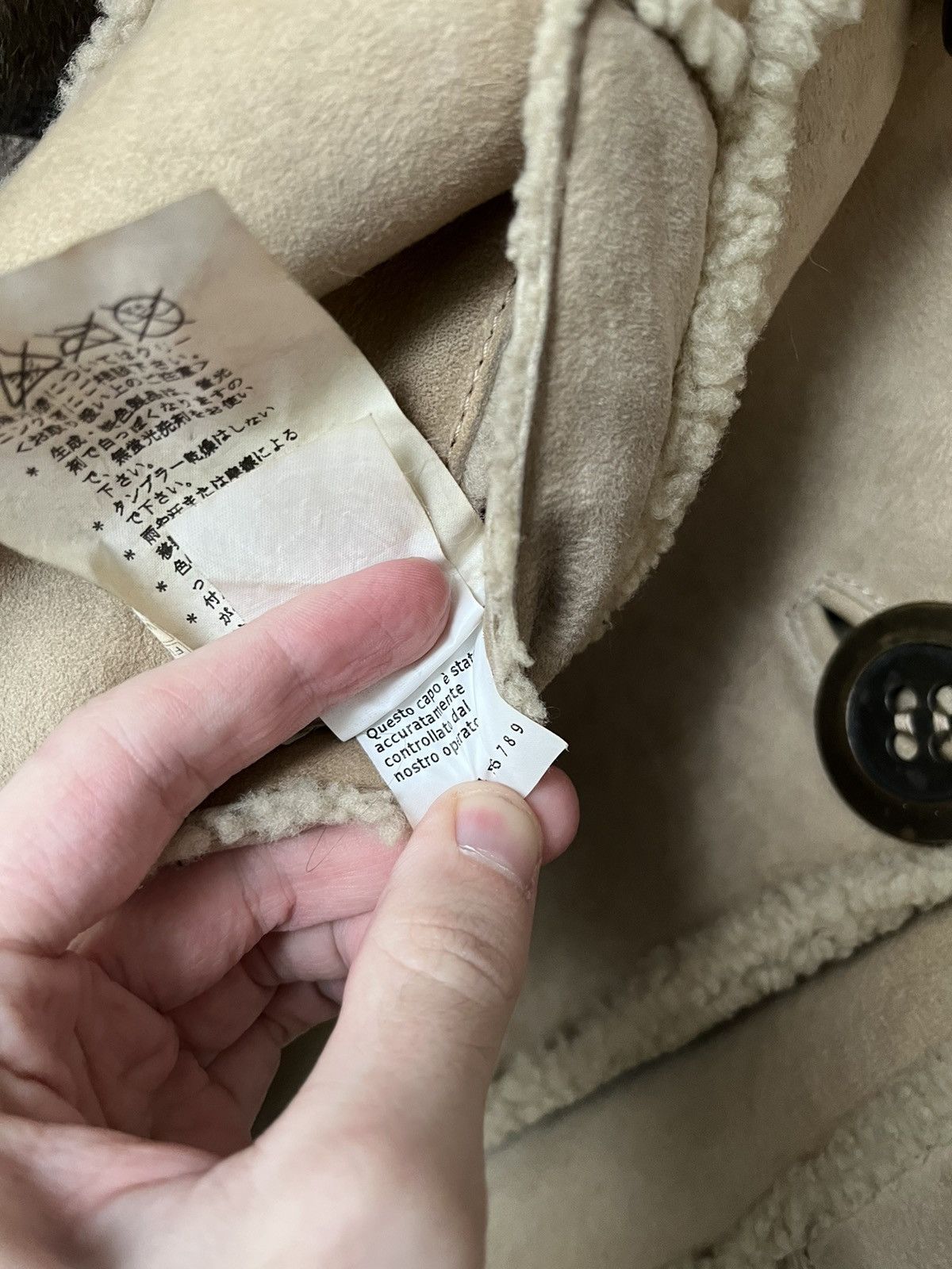 Dolce & Gabbana × Vintage Dolce & Gabbana Shearling Coat Size M / US 6-8 / IT 42-44 - 14 Thumbnail