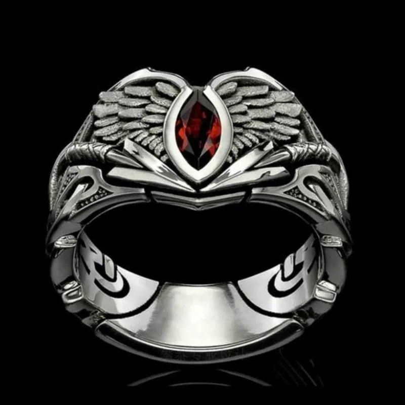Japanese Brand × Jewelry × Vintage Neo Gothic Halloween Wing Ring Size ONE SIZE - 2 Thumbnail