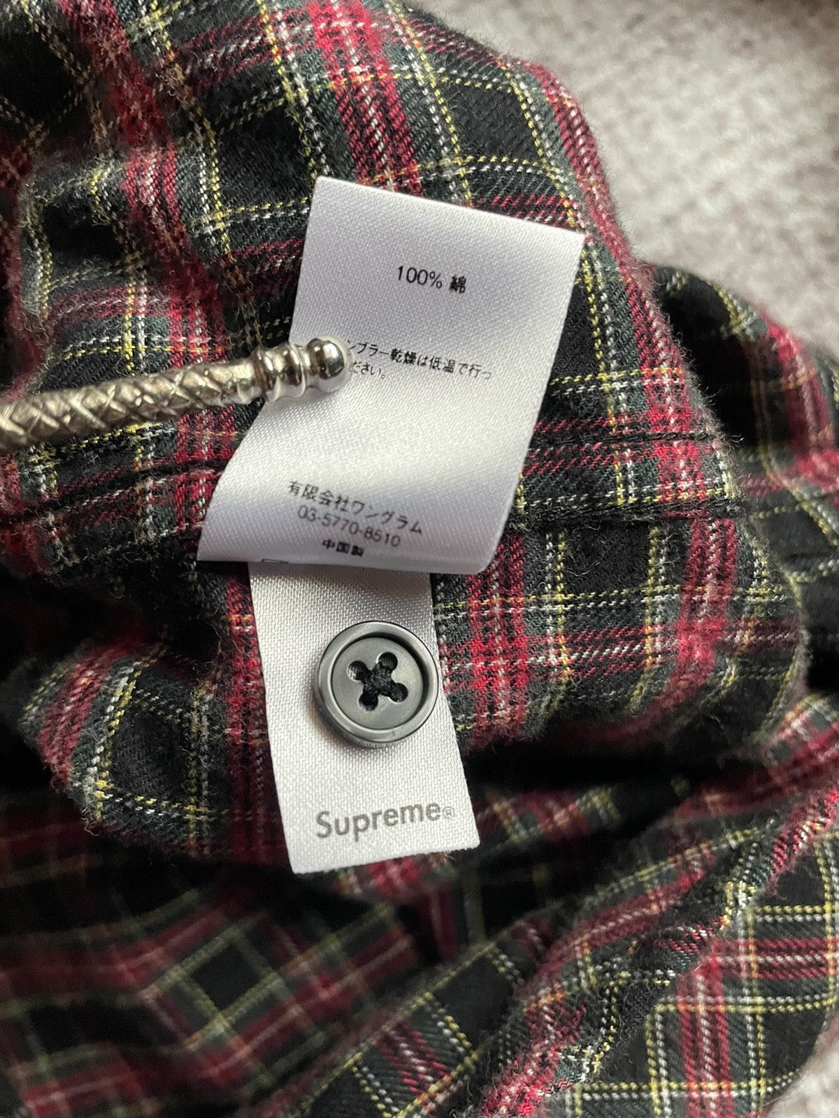 Supreme Supreme SS14 Hooded Flannel Shirt Size US L / EU 52-54 / 3 - 10 Thumbnail