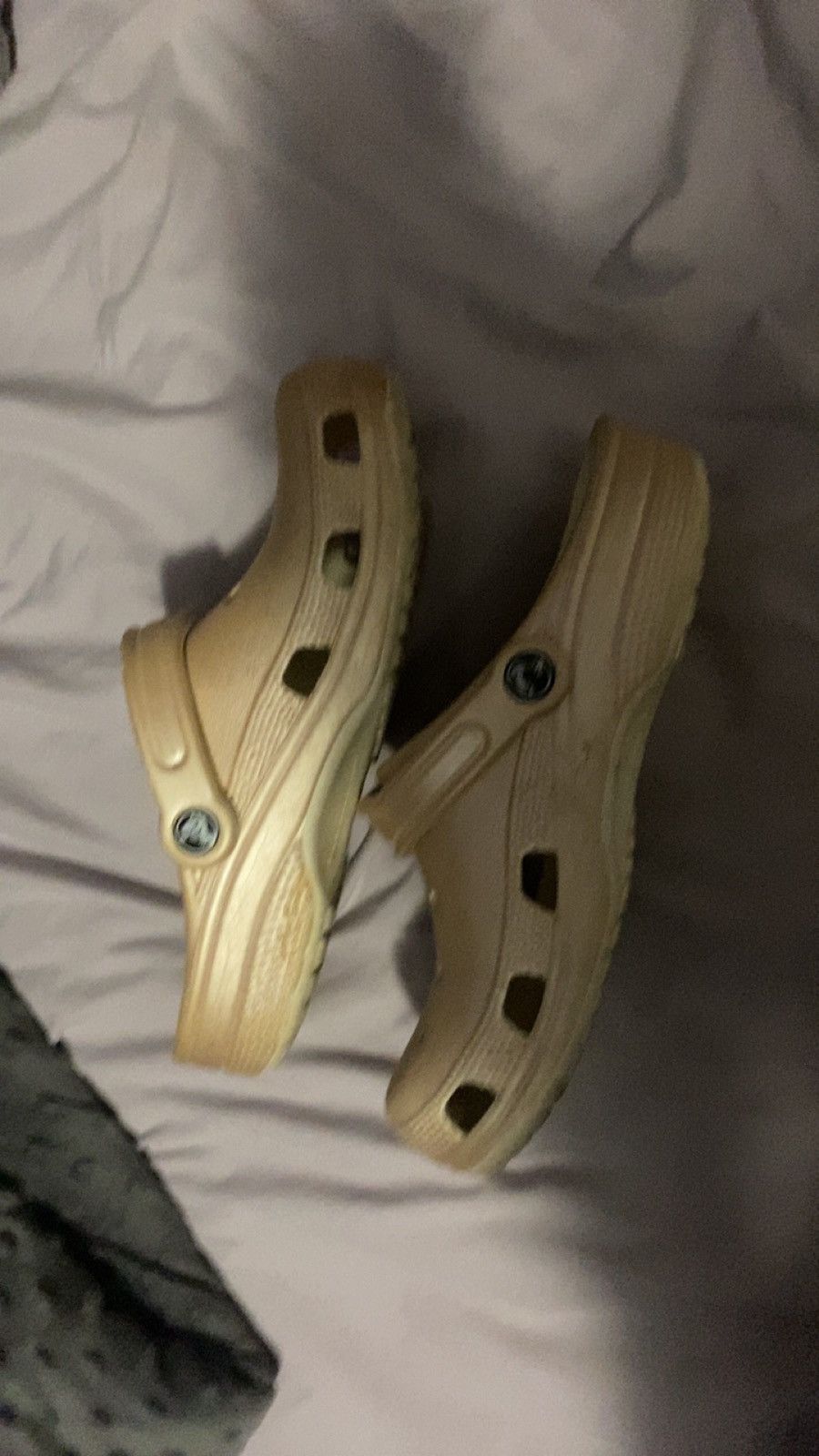Crocs Rose gold/ light pink Crocs Size US 9 / IT 39 - 6 Thumbnail