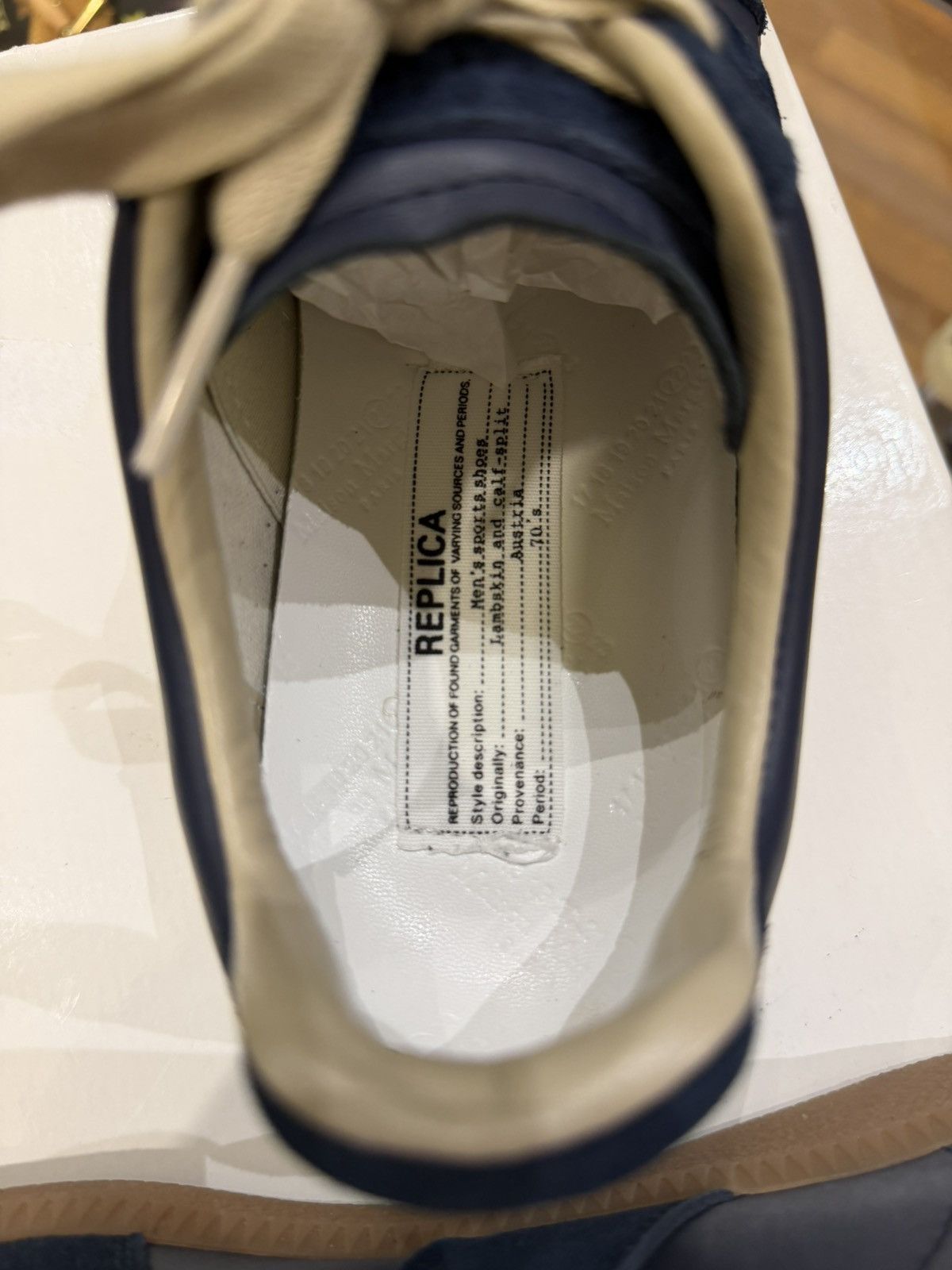 Maison Margiela Maison Margiela Replica Gats - Navy Size US 8 / EU 41 - 5 Thumbnail