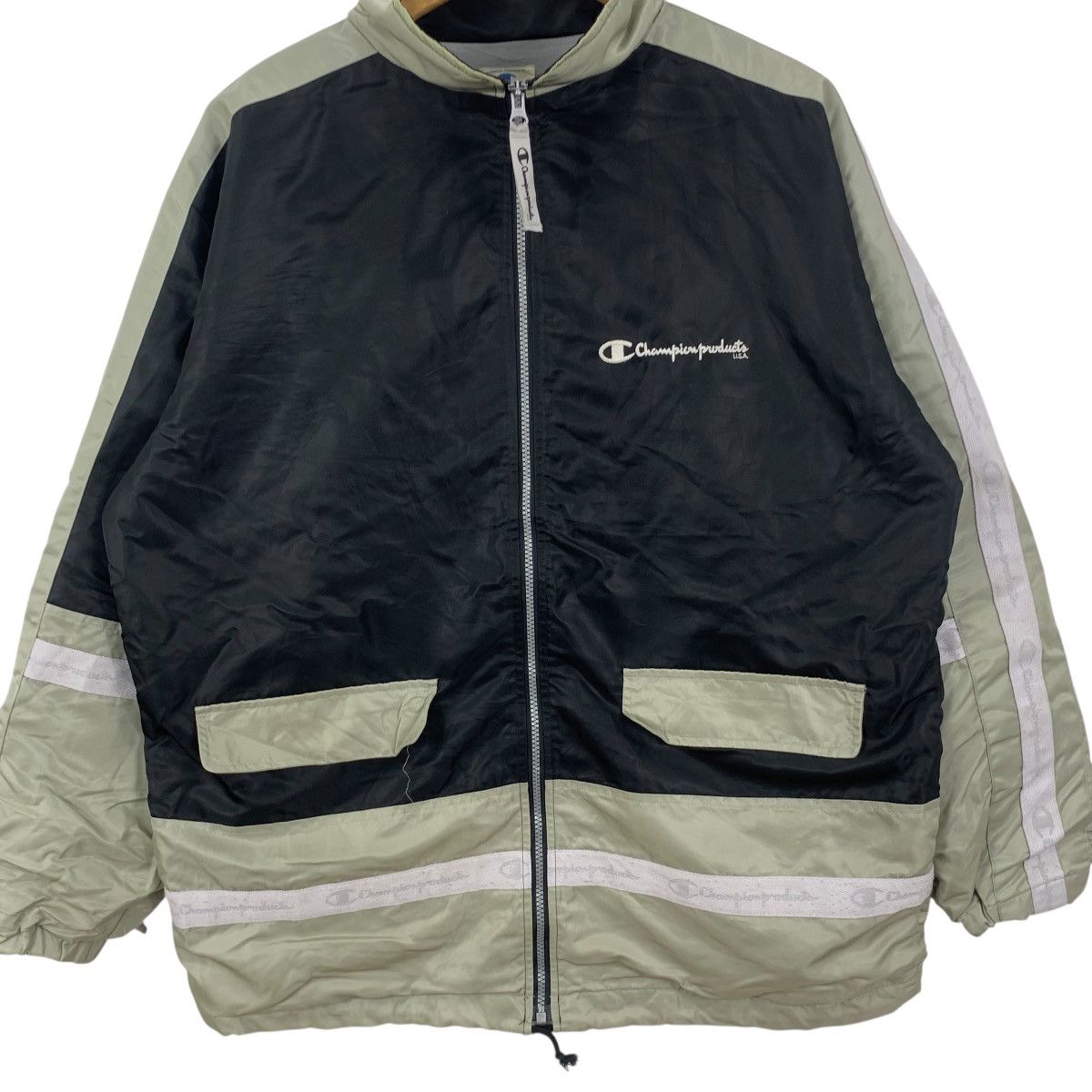 Champion Vintage CHAMPION PRODUCTS USA Thermal Lining Jacket Size US L / EU 52-54 / 3 - 5 Thumbnail