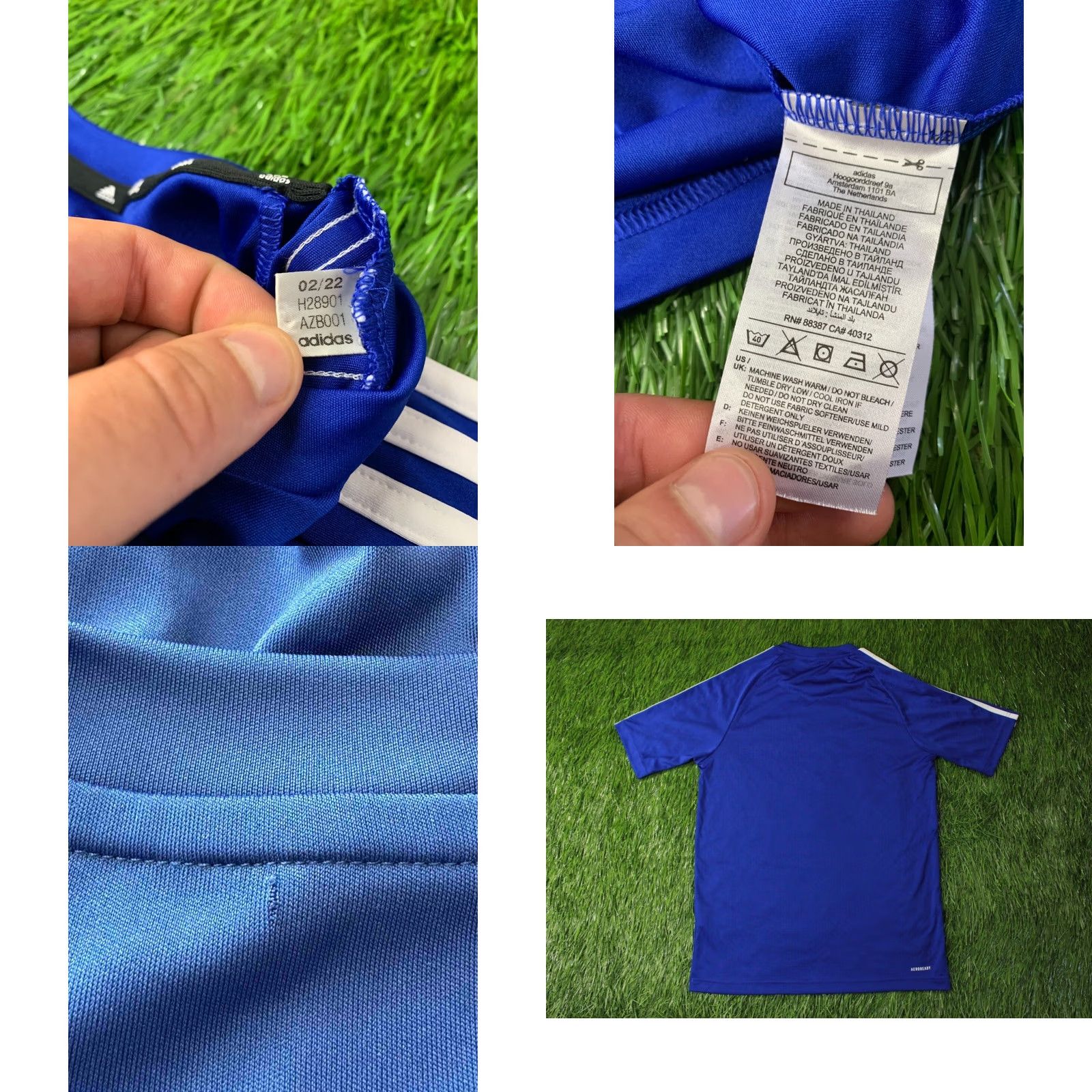 Adidas ADIDAS PERFORMANCE AEROREADY SERENO ORIGINAL 2022 FOOTBALL SHIRT JERSEY S Size US S / EU 44-46 / 1 - 8 Thumbnail