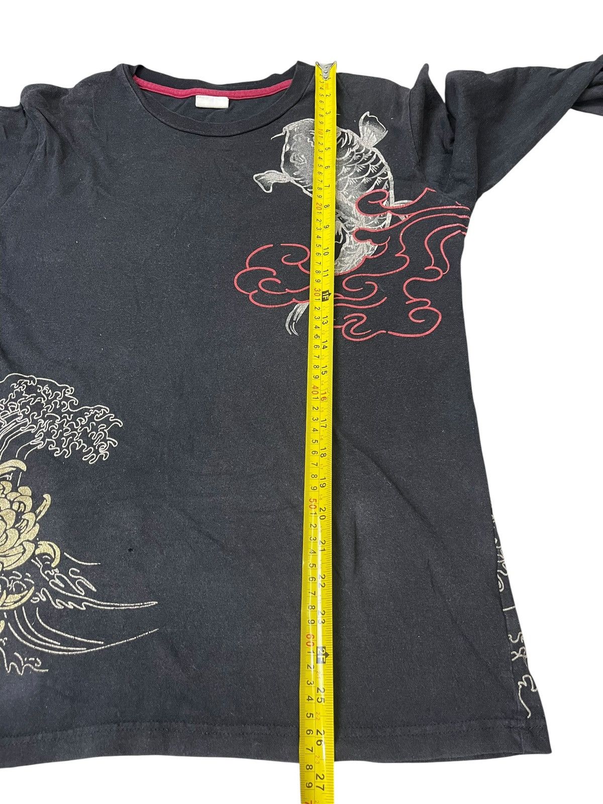 Japanese Brand Vintage Space Opera Koi Fish Tshirt Streetwear Size US M / EU 48-50 / 2 - 7 Thumbnail