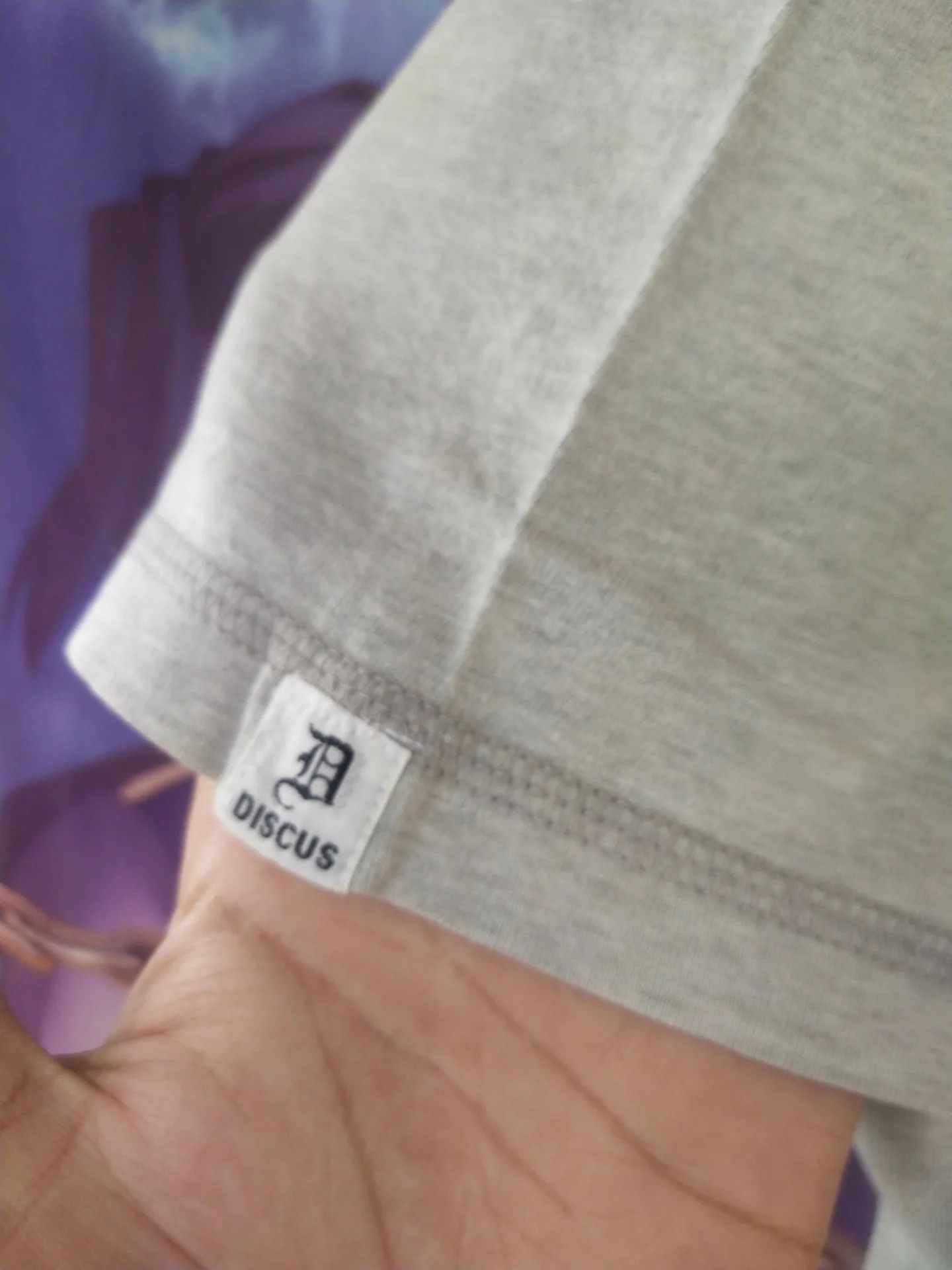 Japanese Brand Vintage Discuss Athletic Grey Tees Size US L / EU 52-54 / 3 - 5 Thumbnail