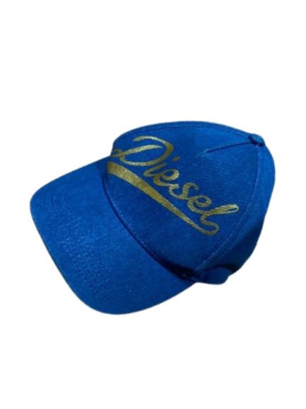 Diesel Vintage Diesel Big Y2K Logo 100% Cotton Cap Size ONE SIZE - 1 Thumbnail
