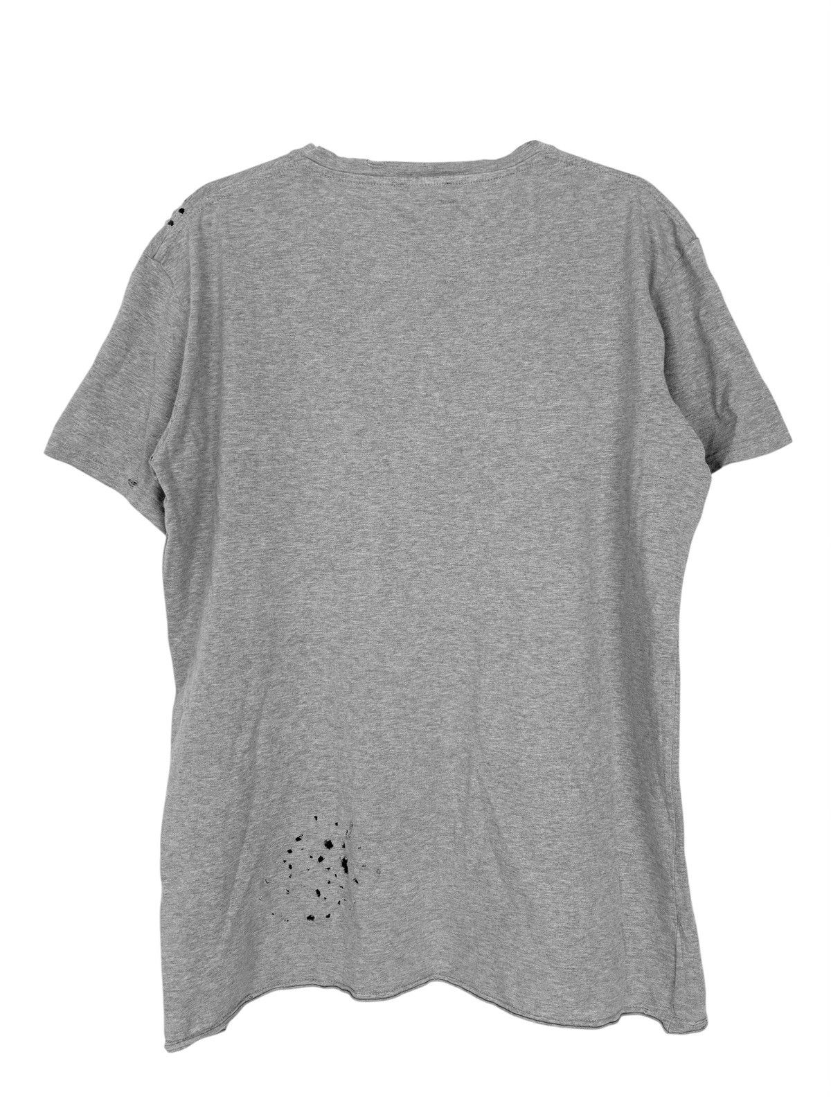 Balmain A/W 2010 Shotgun T-Shirt (Decarnin, AW10/FW10, Distressed) Size US XL / EU 56 / 4 - 2 Thumbnail