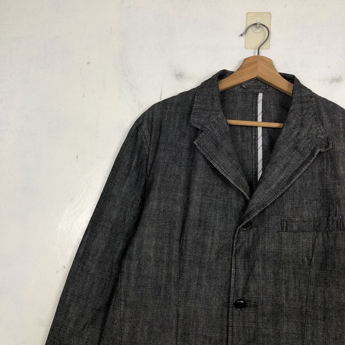 Japanese Brand Vintage Hickory Chore Jacket Uniqlo Issey Miyake Size US XL / EU 56 / 4 - 9 Thumbnail