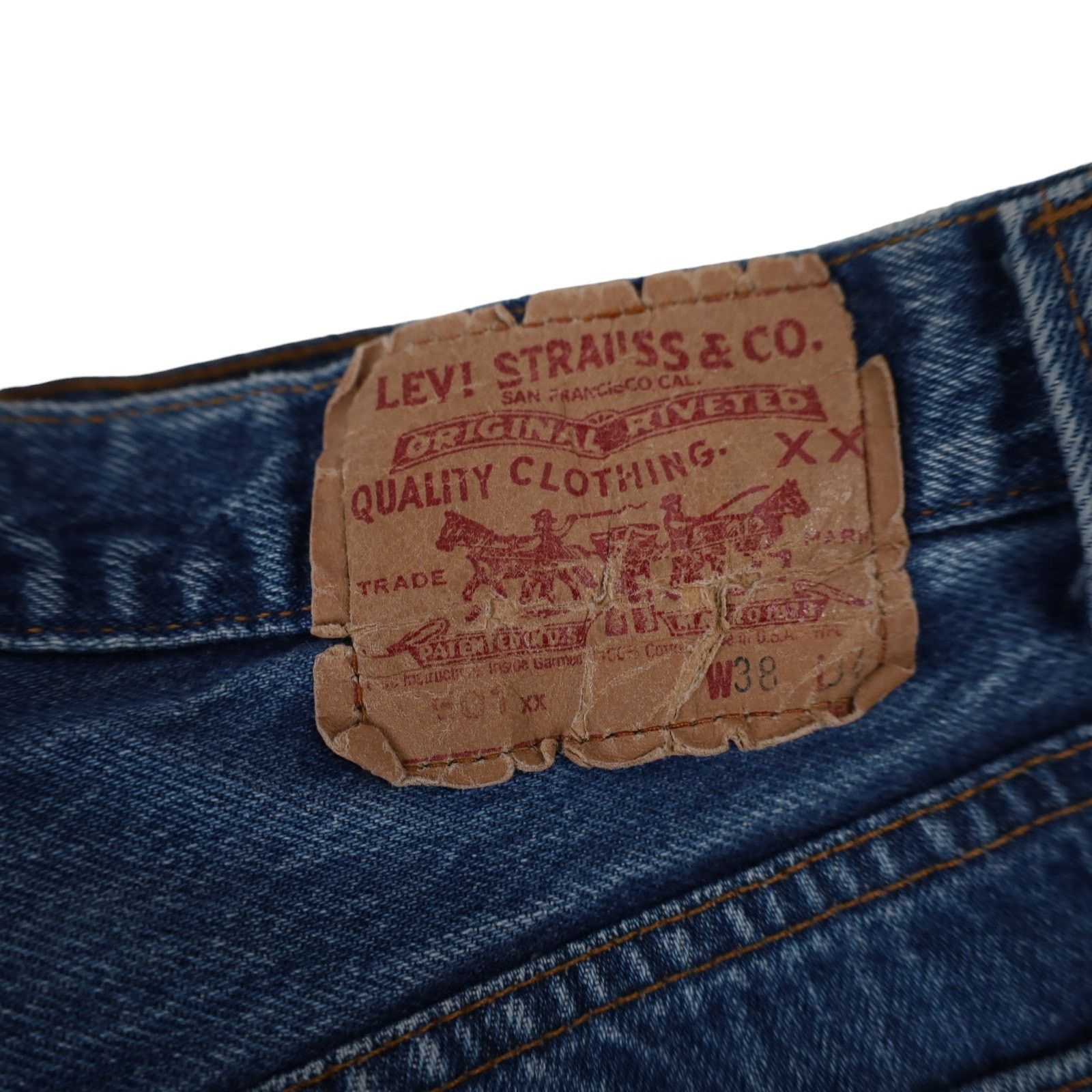 Levi's × Vintage Vintage Levi's USA Made 501xx Denim Jeans Size US 38 / EU 54 - 12 Thumbnail