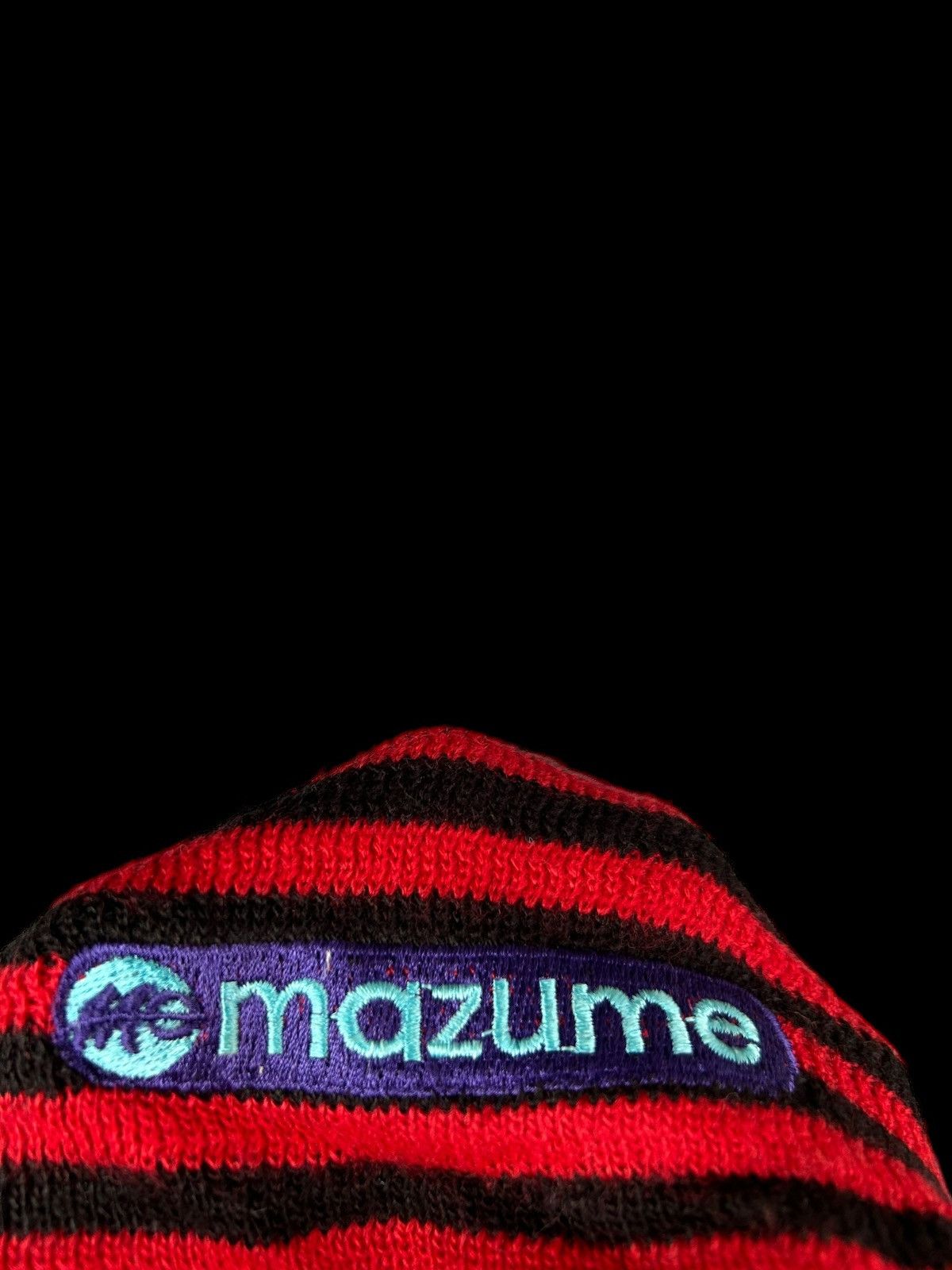 14th Addiction × If Six Was Nine × Japanese Brand Skull Punk Bondage Style Reversible Japanese mazume Beanie🎌☠️ Size ONE SIZE - 7 Thumbnail