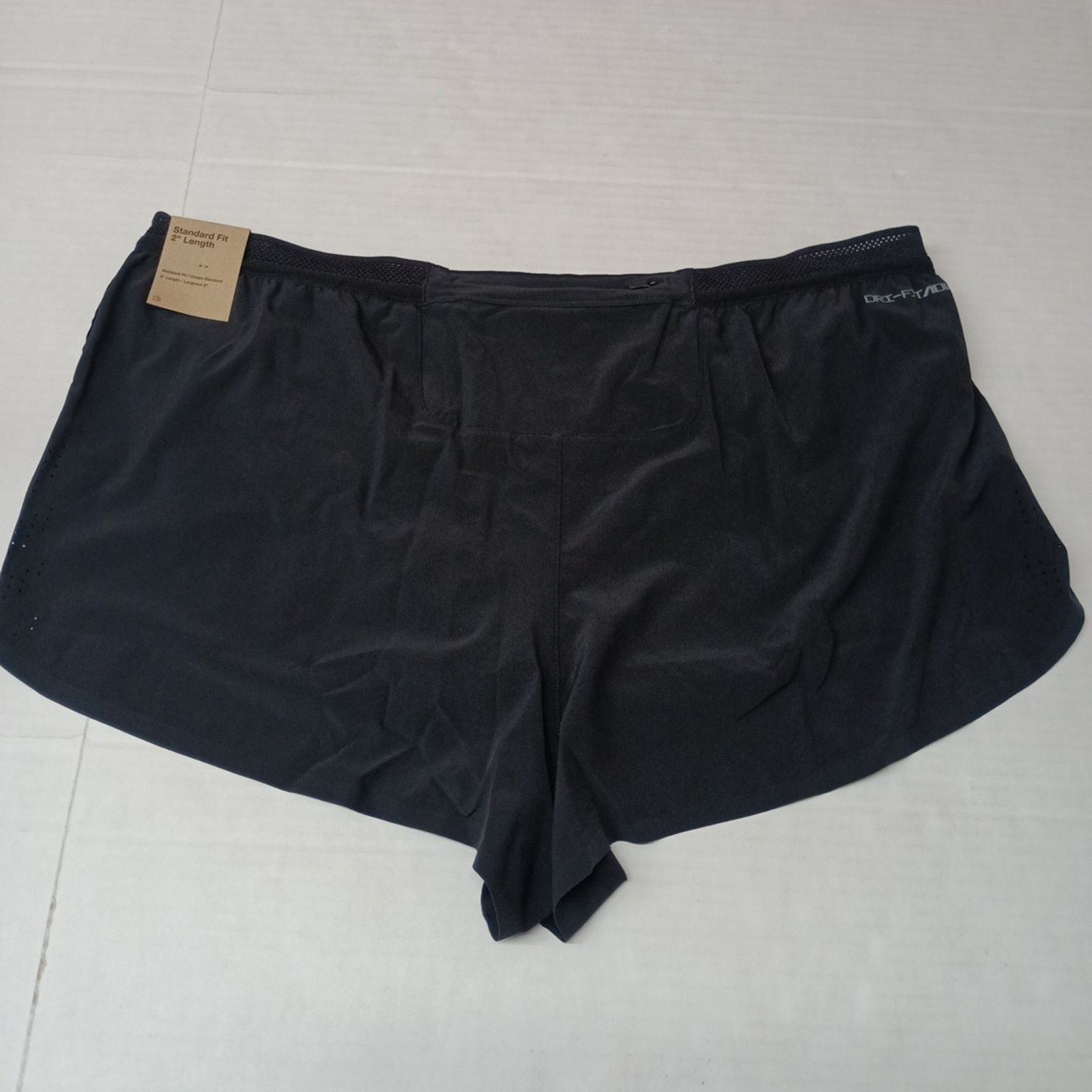 Nike Nike AeroSwift ADV 2” Lined Running Shorts Black Men’s 2XL Size US 38 / EU 54 - 5 Thumbnail