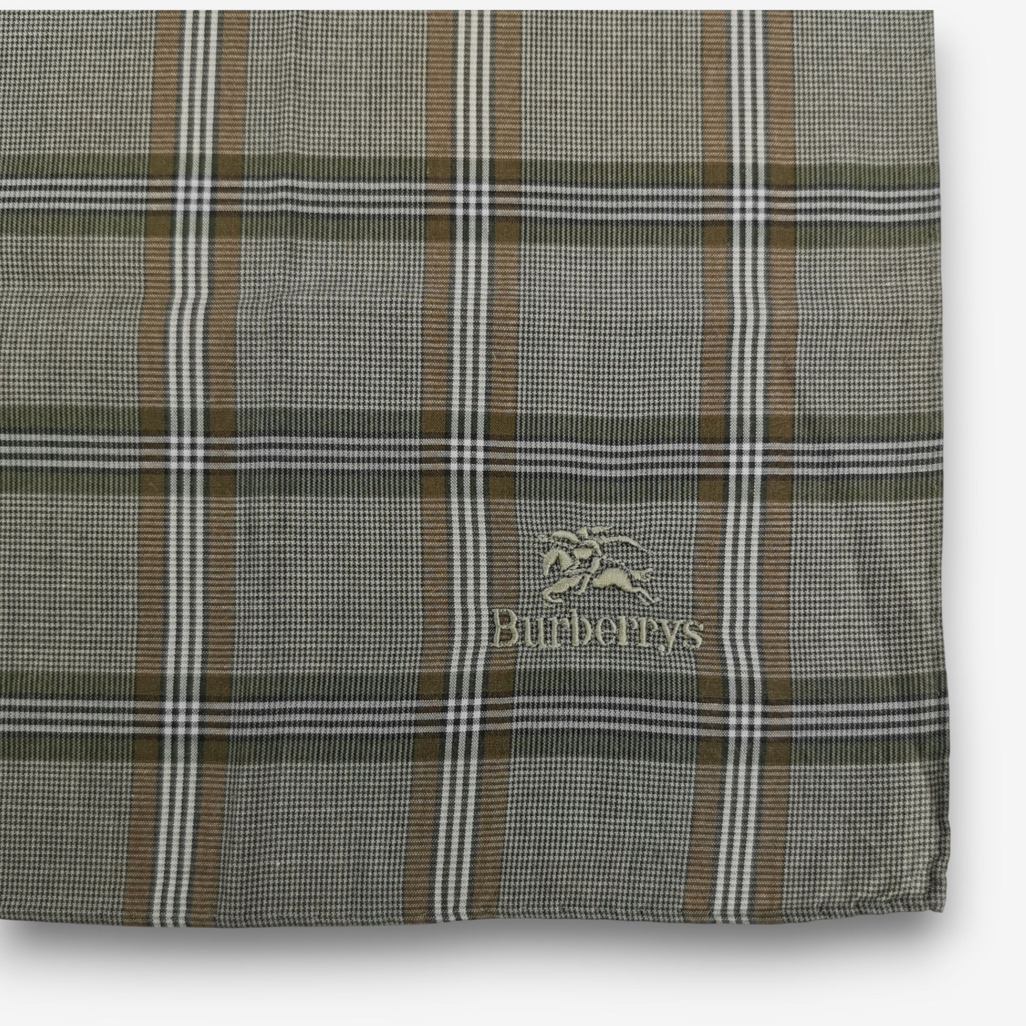 Burberry Vintage Burberry Handkerchief Bandana Neckerchief Size ONE SIZE - 3 Thumbnail