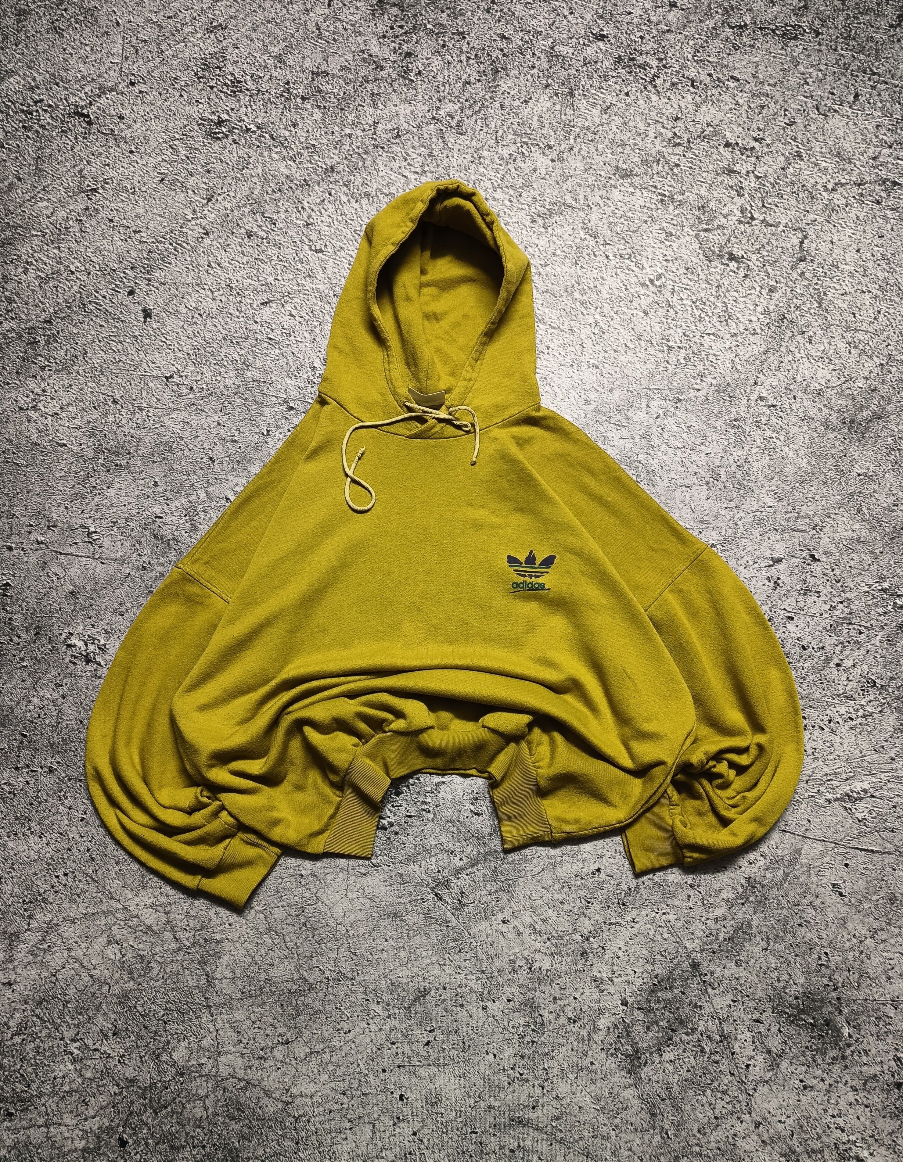 Adidas × Vintage Vintage 90s Adidas Hoodie Size US L / EU 52-54 / 3 - 1 Thumbnail