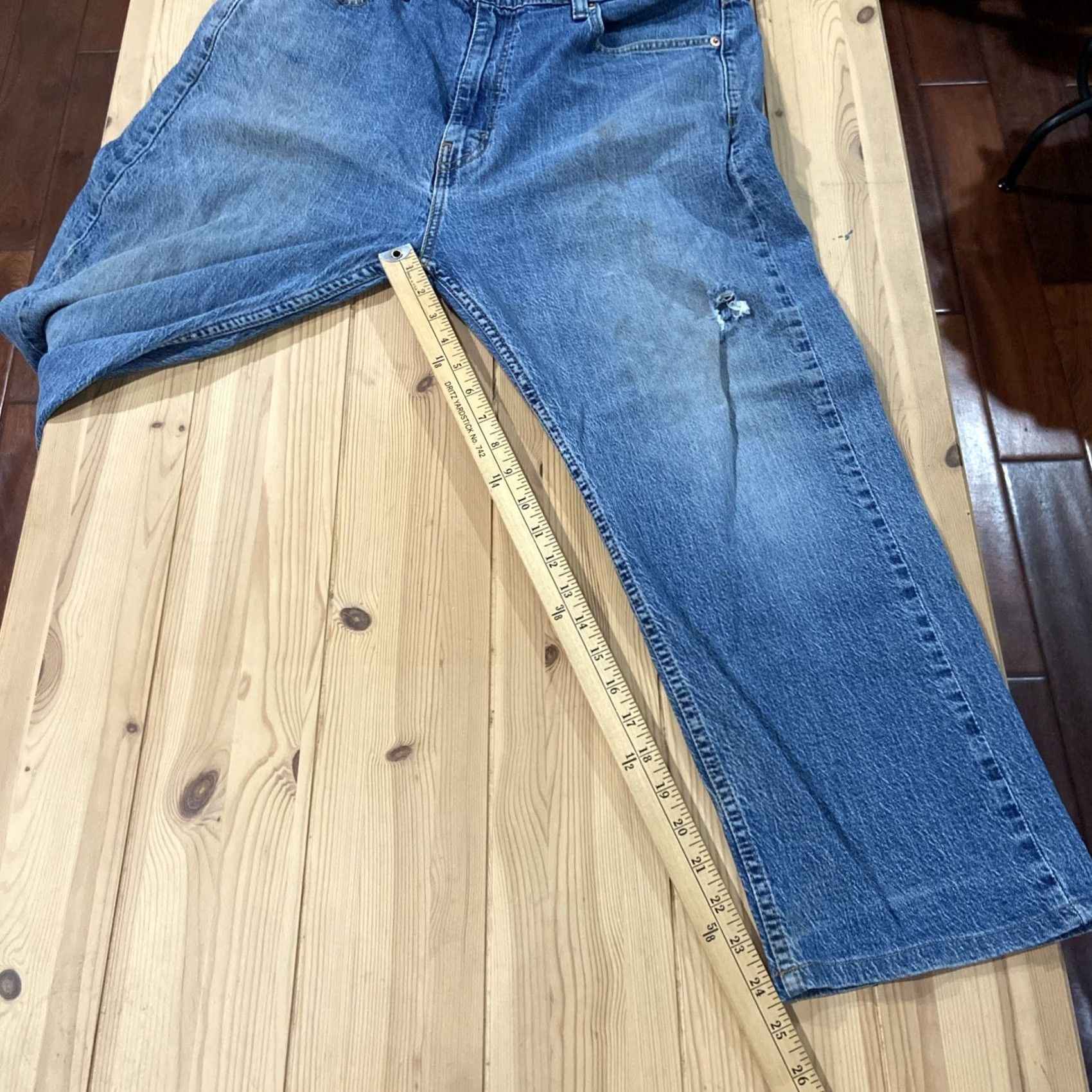 Levi's Levi's 505 Jeans MENS 38X29 Regular Straight Denim 100% Cotton Size US 38 / EU 54 - 7 Thumbnail