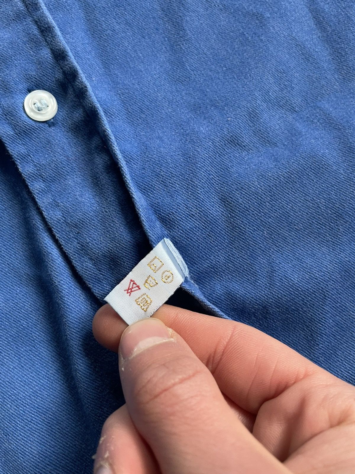 Polo Ralph Lauren × Vintage Vintage 90’s Polo Ralph Lauren USA Button Up Shirt Size US L / EU 52-54 / 3 - 10 Thumbnail