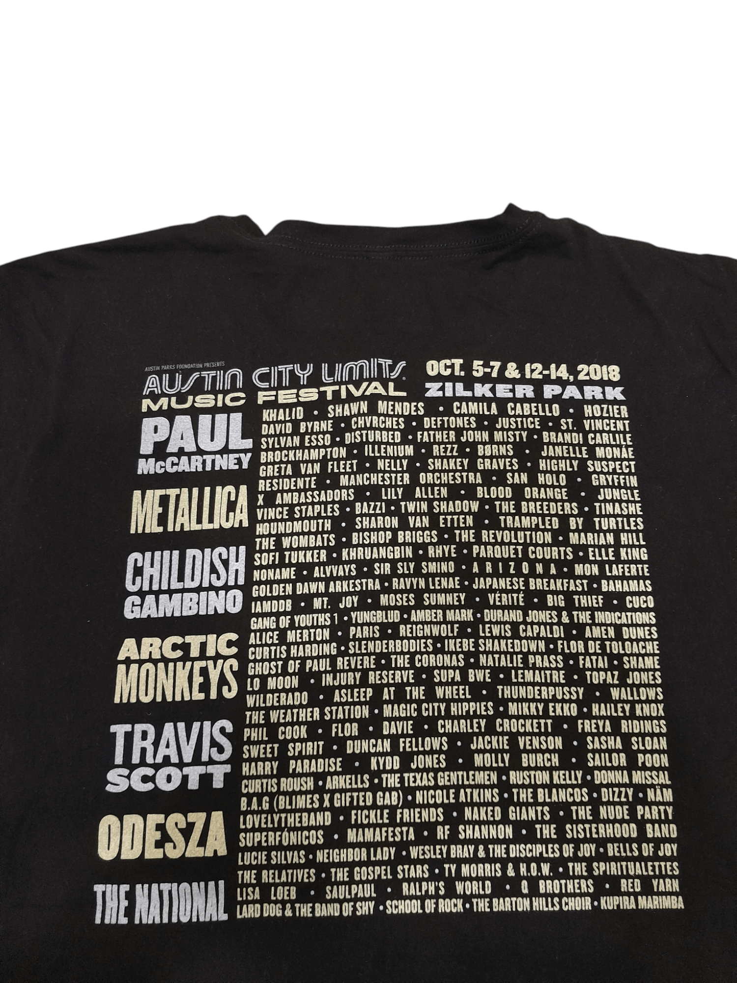 Other 2018 Music Fest. Austin Metallica Artic Monkeys etc (F586) Size US XL / EU 56 / 4 - 2 Thumbnail