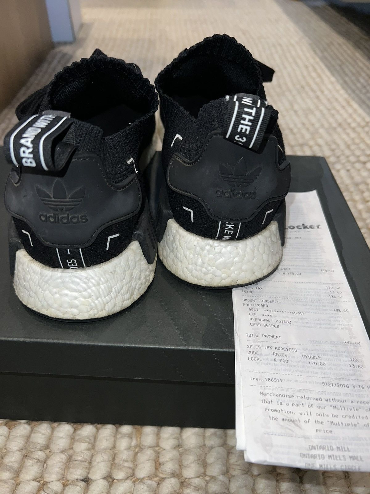 Adidas Japan Black NMD’s Size US 12 / EU 45 - 4 Thumbnail