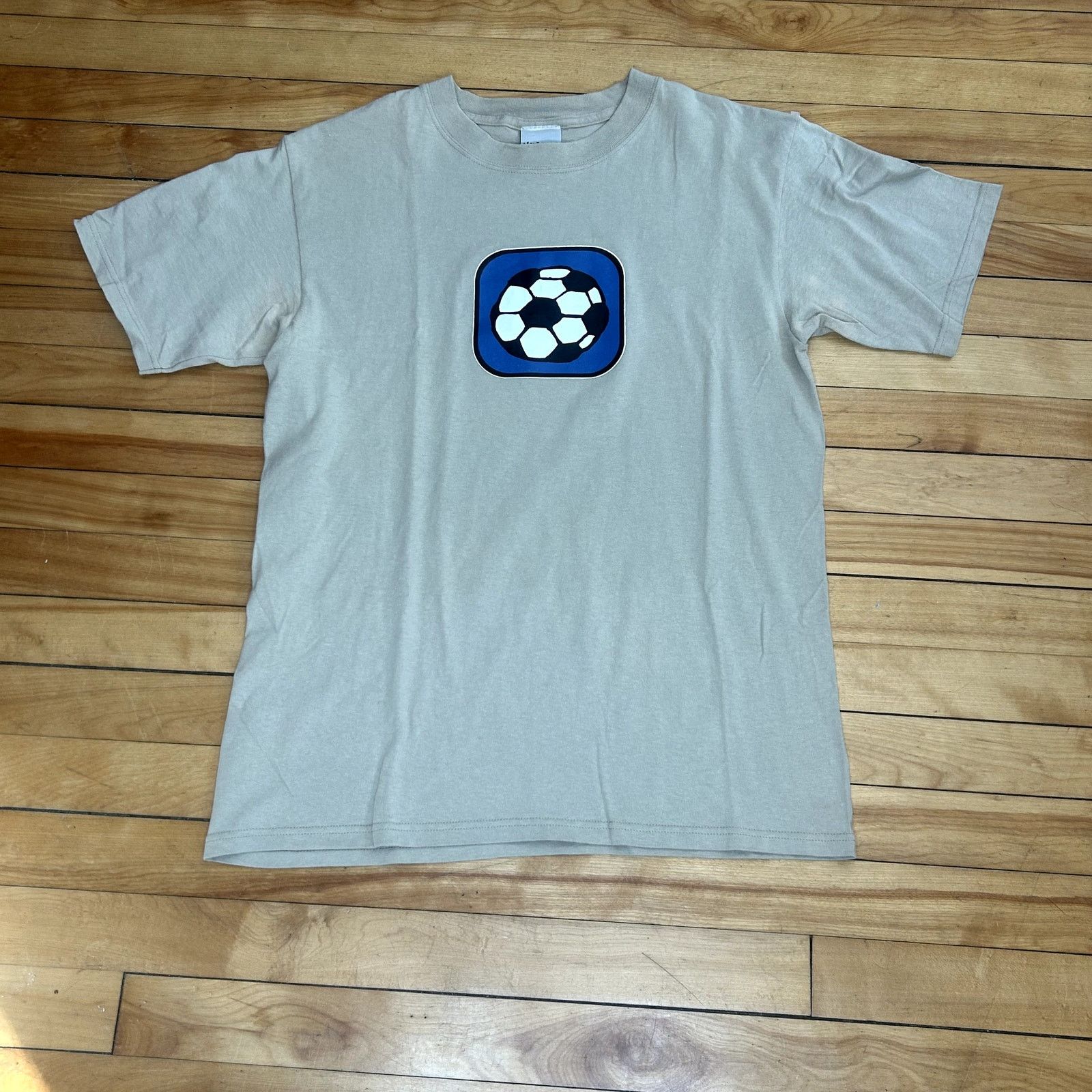 Vintage y2K Soccer T-Shirt Medium Size US M / EU 48-50 / 2 - 1 Thumbnail
