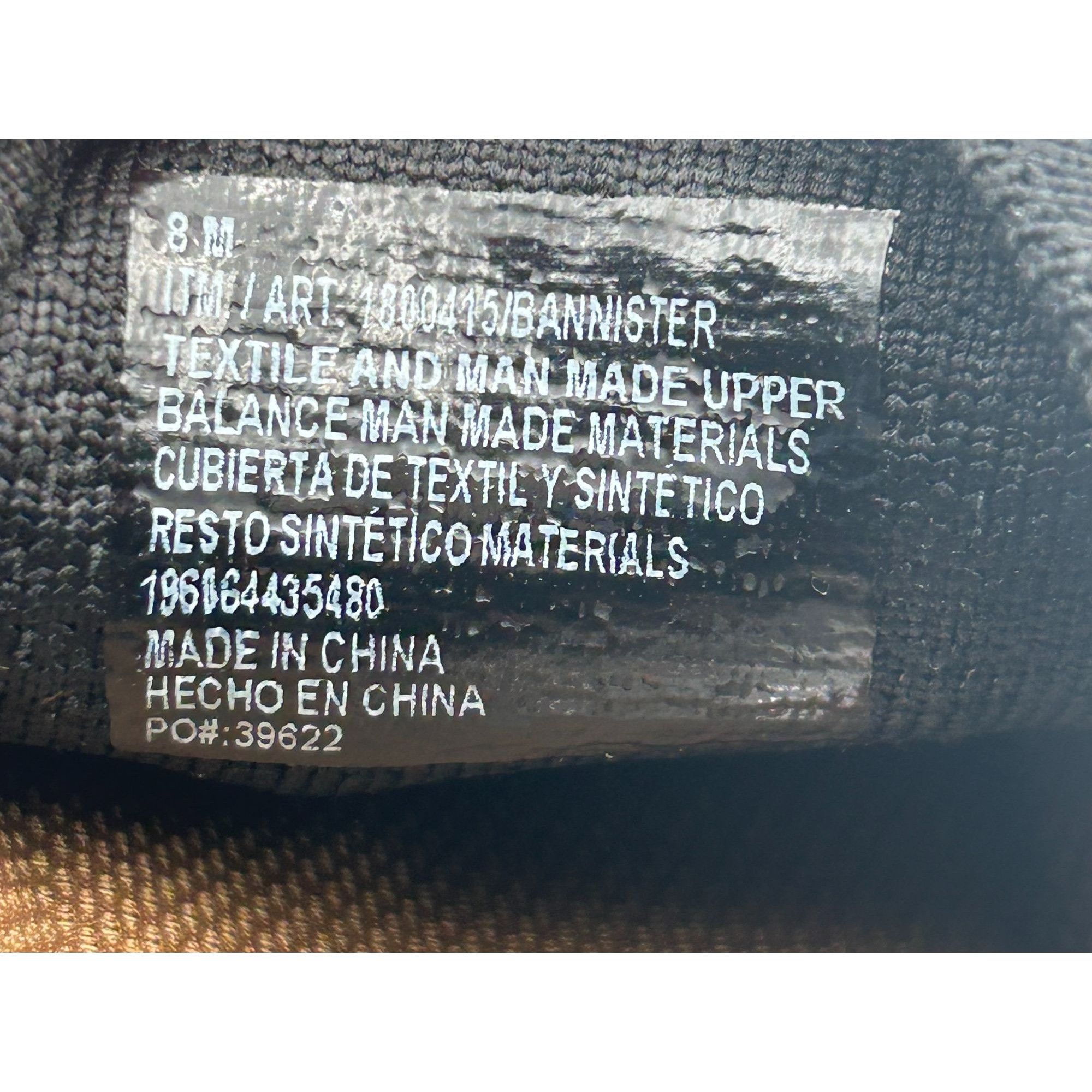 Other IZOD Bannister Sneakers Men’s Size 8 Black Knit Lightweight Size US 8 / EU 41 - 7 Thumbnail