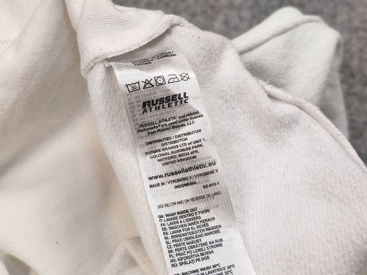 Russell Athletic Vintage Russell Athletic Pro USA Patchwork Boxy Sweatshirt Size US M / EU 48-50 / 2 - 9 Thumbnail