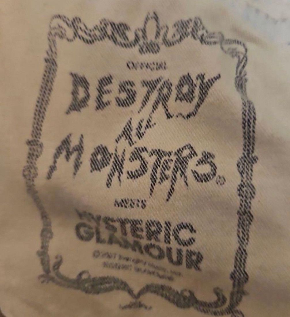 Hysteric Glamour Destroy All Monsters Studded Denim Jeans Size US 34 / EU 50 - 9 Thumbnail