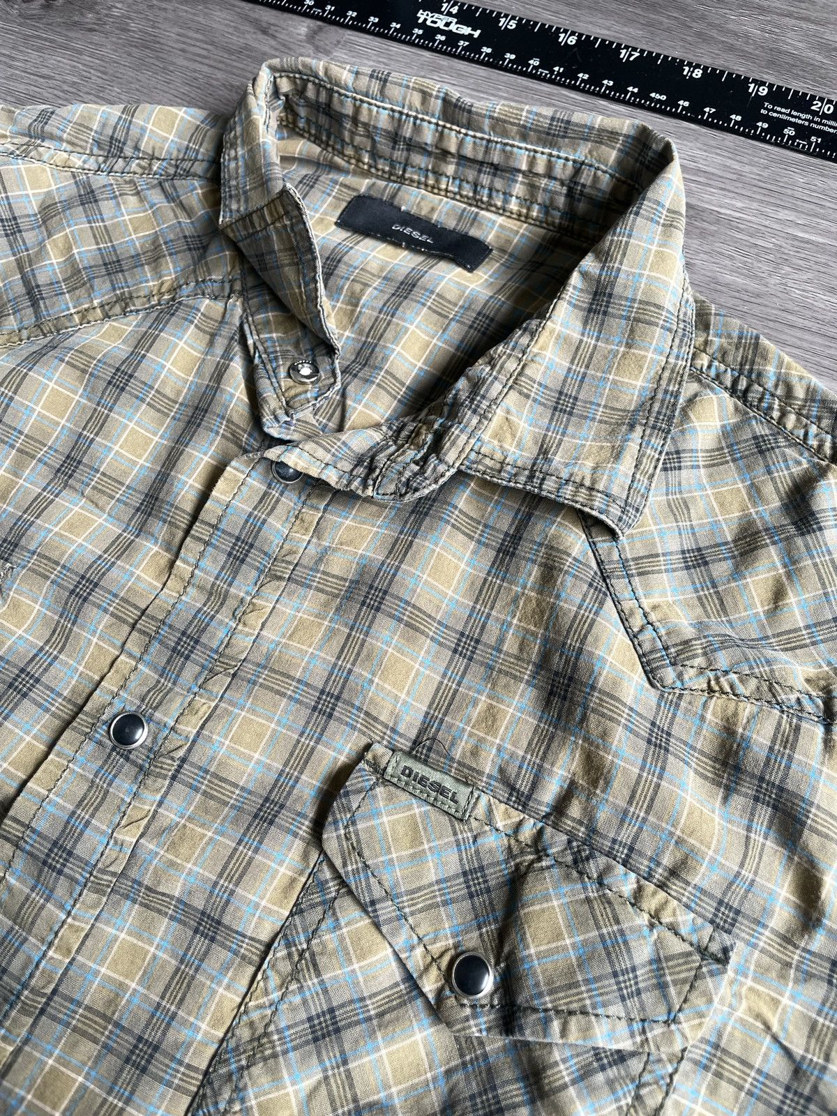Diesel × Vintage Vintage Diesel “Pearl Snap ” Button-up Shirt (Sz.L) Size US L / EU 52-54 / 3 - 2 Thumbnail