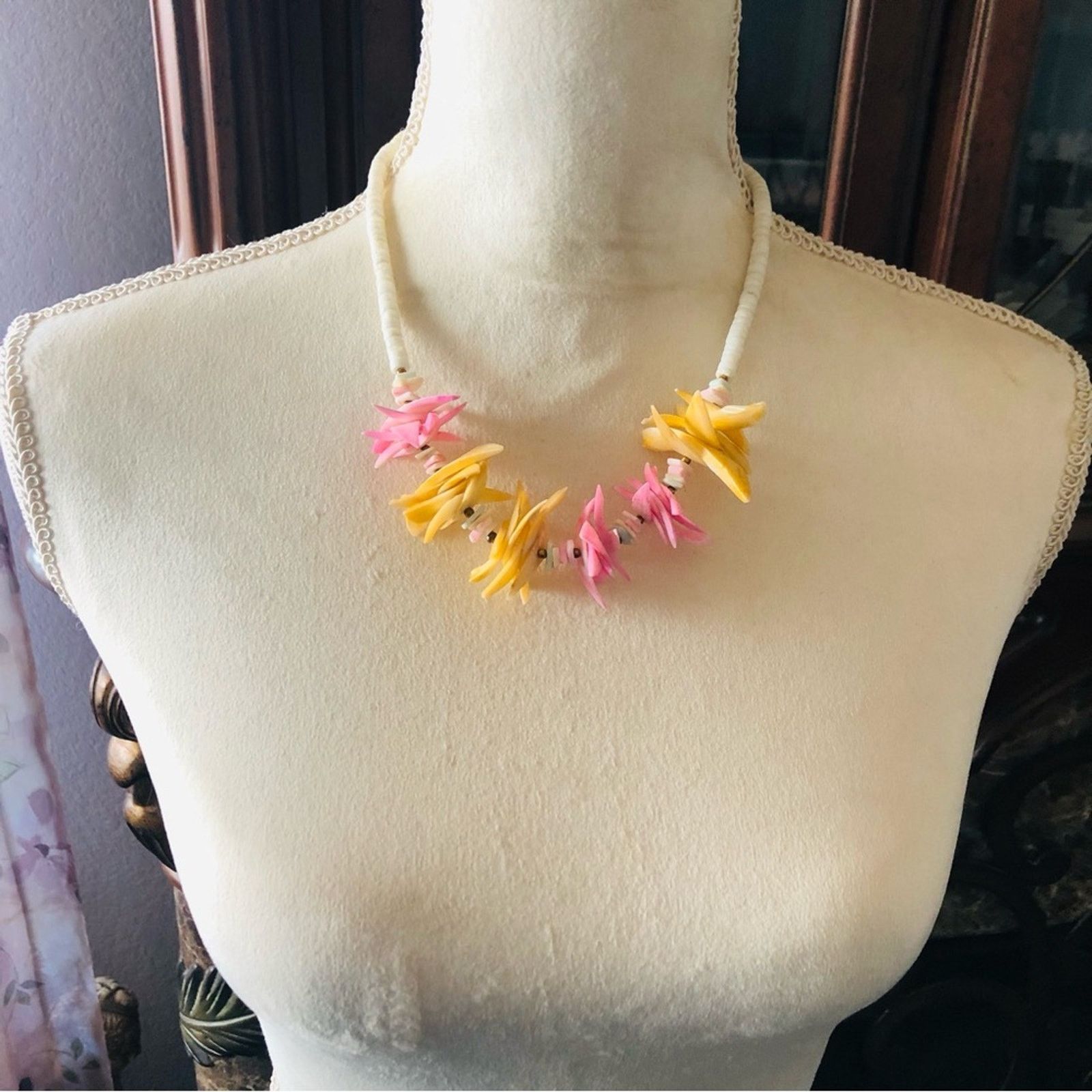 Vintage Vintage boho starburst shell necklace Size ONE SIZE - 4 Thumbnail