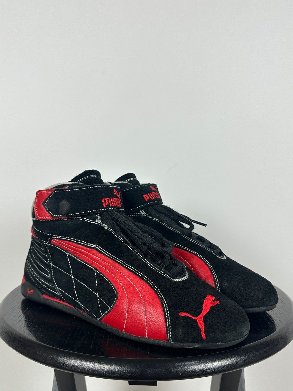 Puma Vintage Puma F1 Repli Cat Mid III SpeedCat Suede Sneakers Size US 8 / EU 41 - 7 Thumbnail
