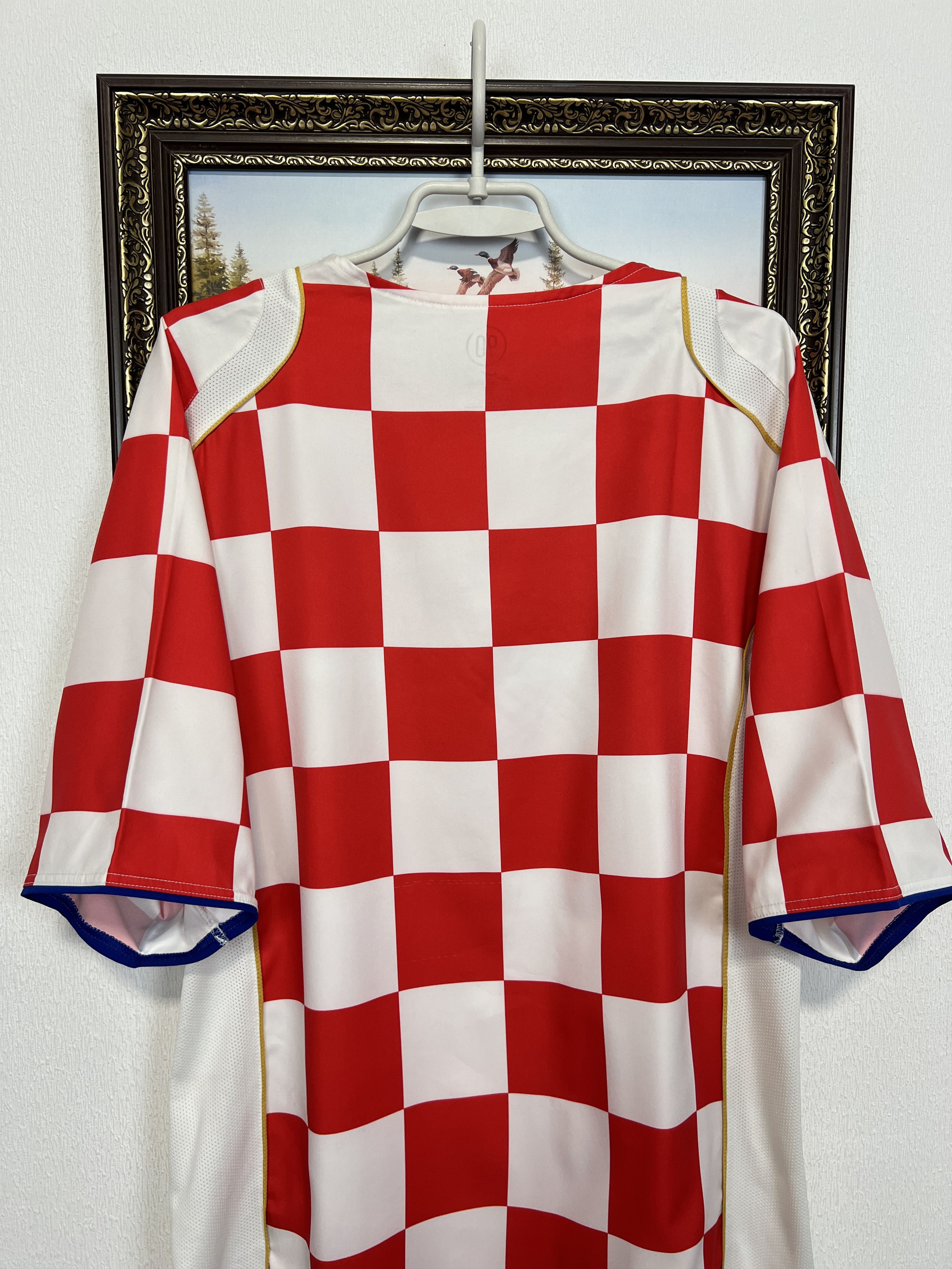Nike Croatia Home football shirt Soccer Jersey National Trikot Size US XXL / EU 58 / 5 - 9 Thumbnail
