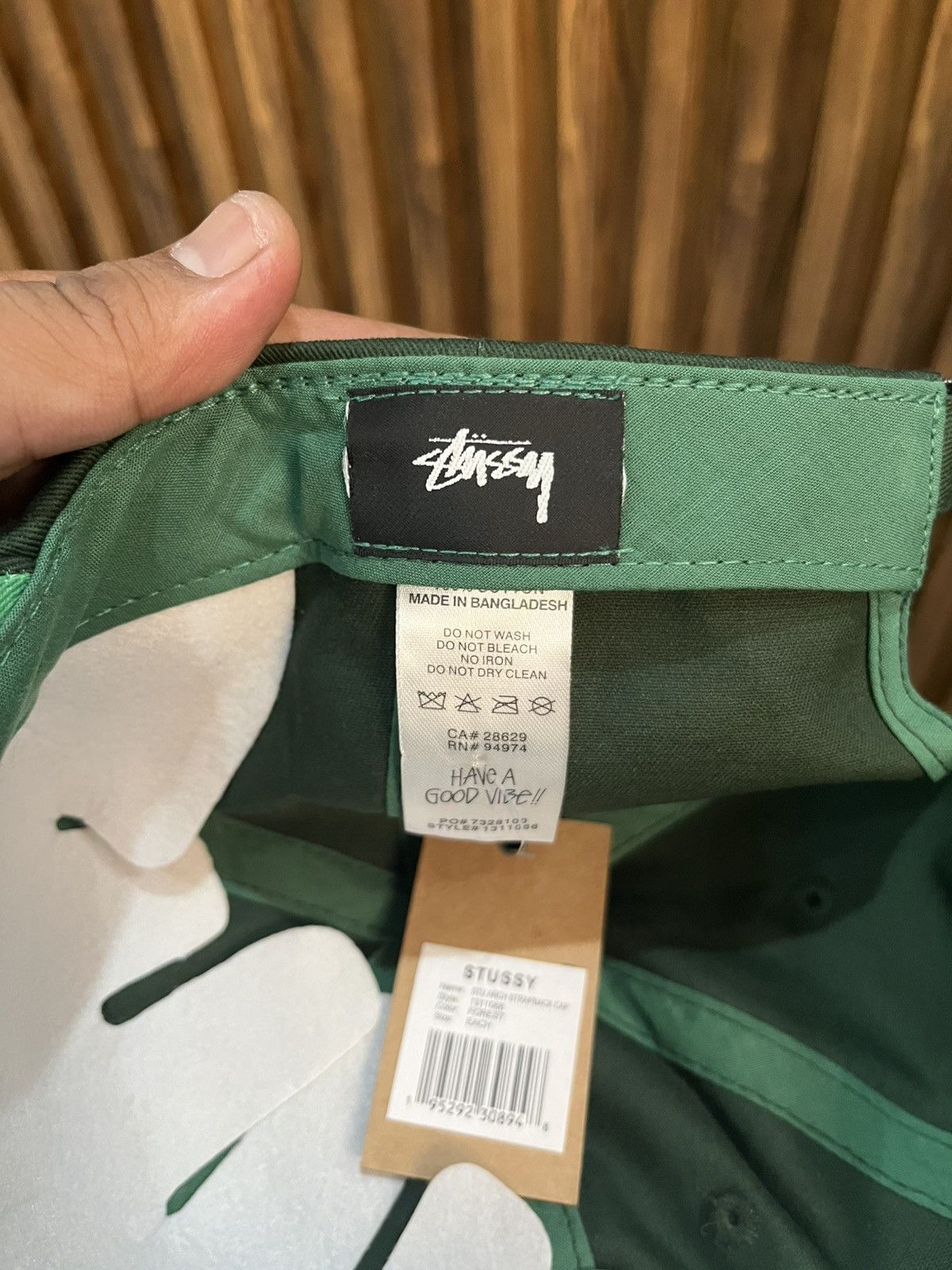 Stussy Stussy Stu Arch Strapback Cap Size ONE SIZE - 6 Thumbnail