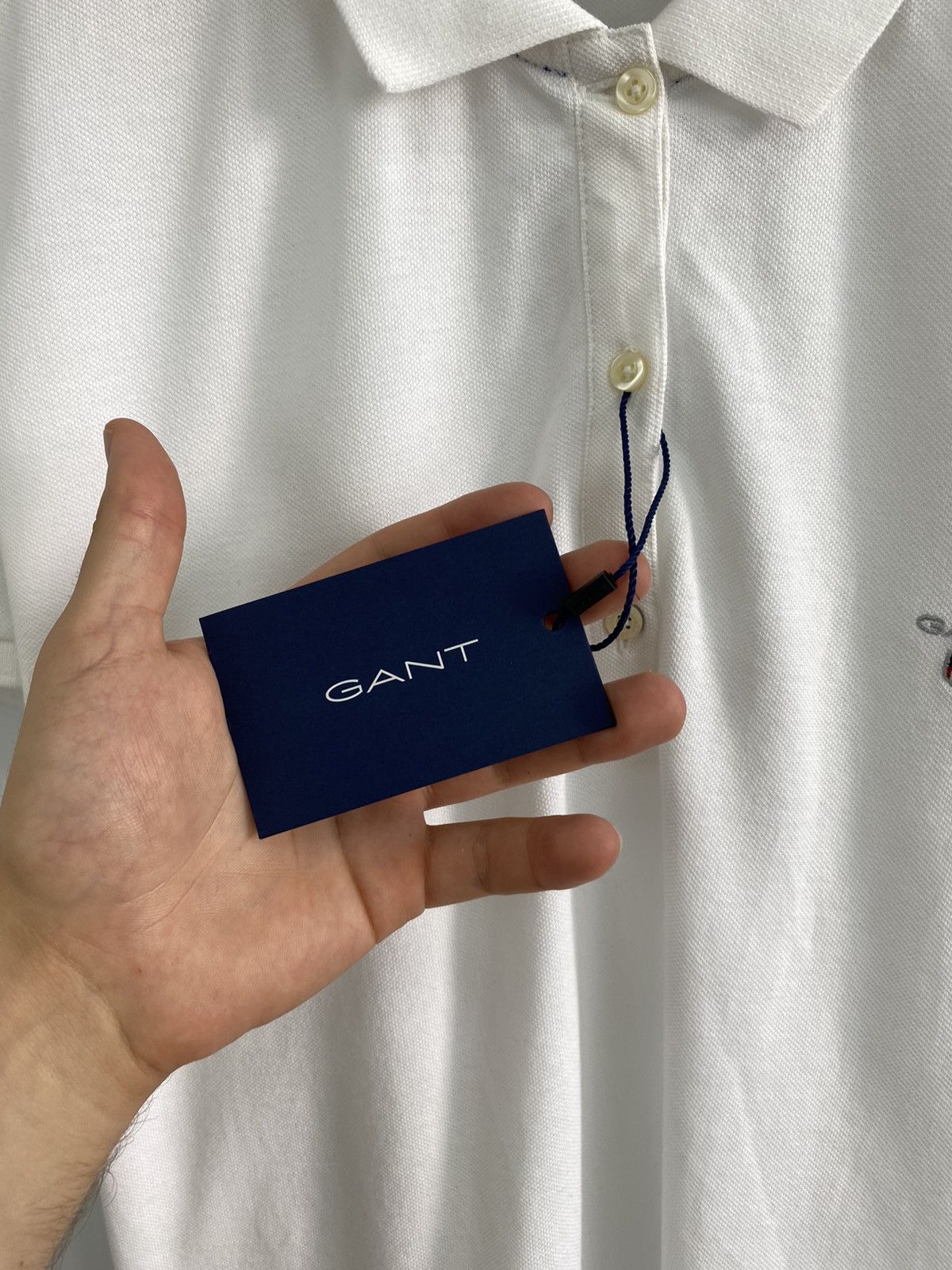 Gant 🇺🇸 Vintage Gant Polo T-Shirt Retro Rare Hype Y2K Size US XL / EU 56 / 4 - 6 Thumbnail