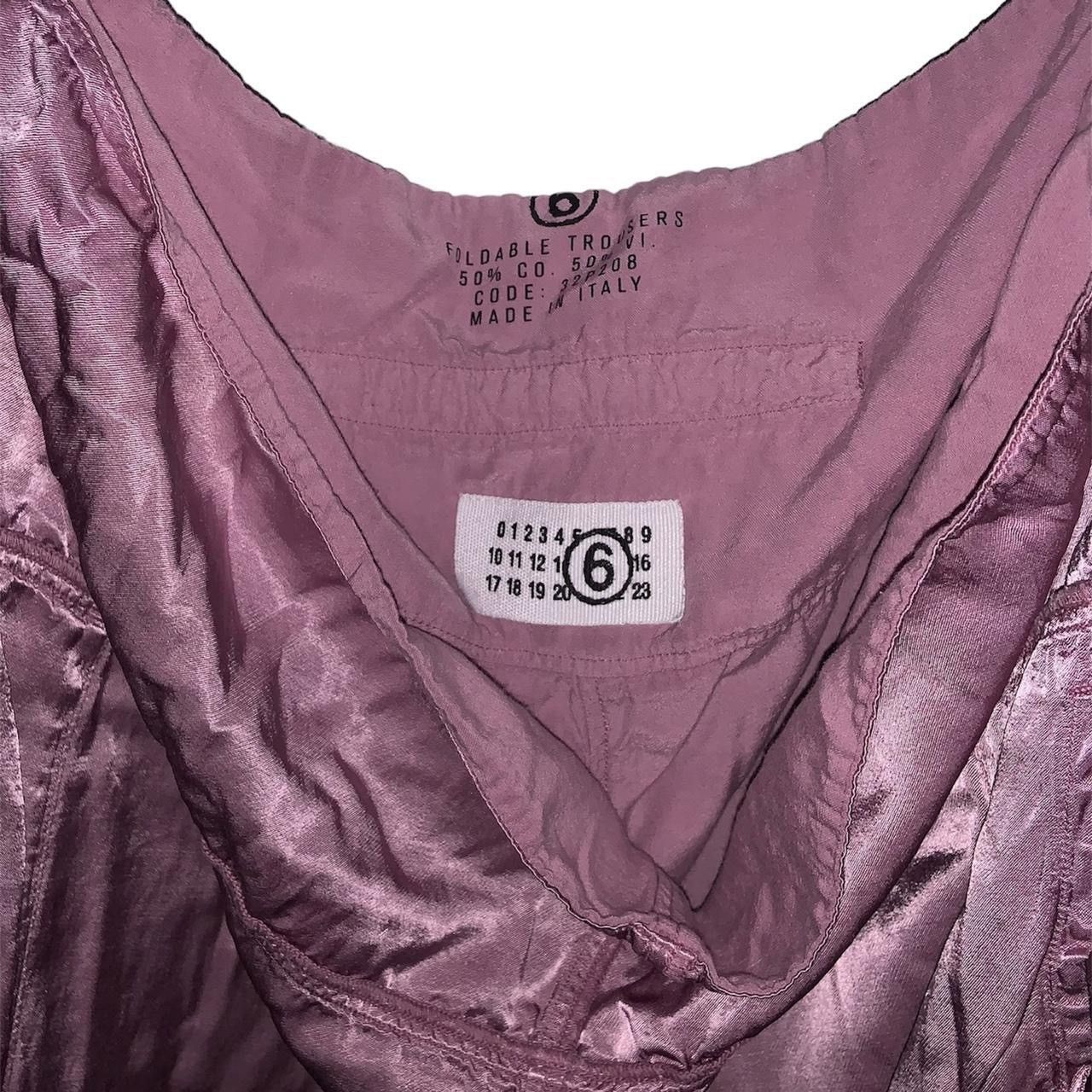MM6 MM6 Maison Margiela Satin Trousers Size 30" / US 8 / IT 44 - 3 Thumbnail
