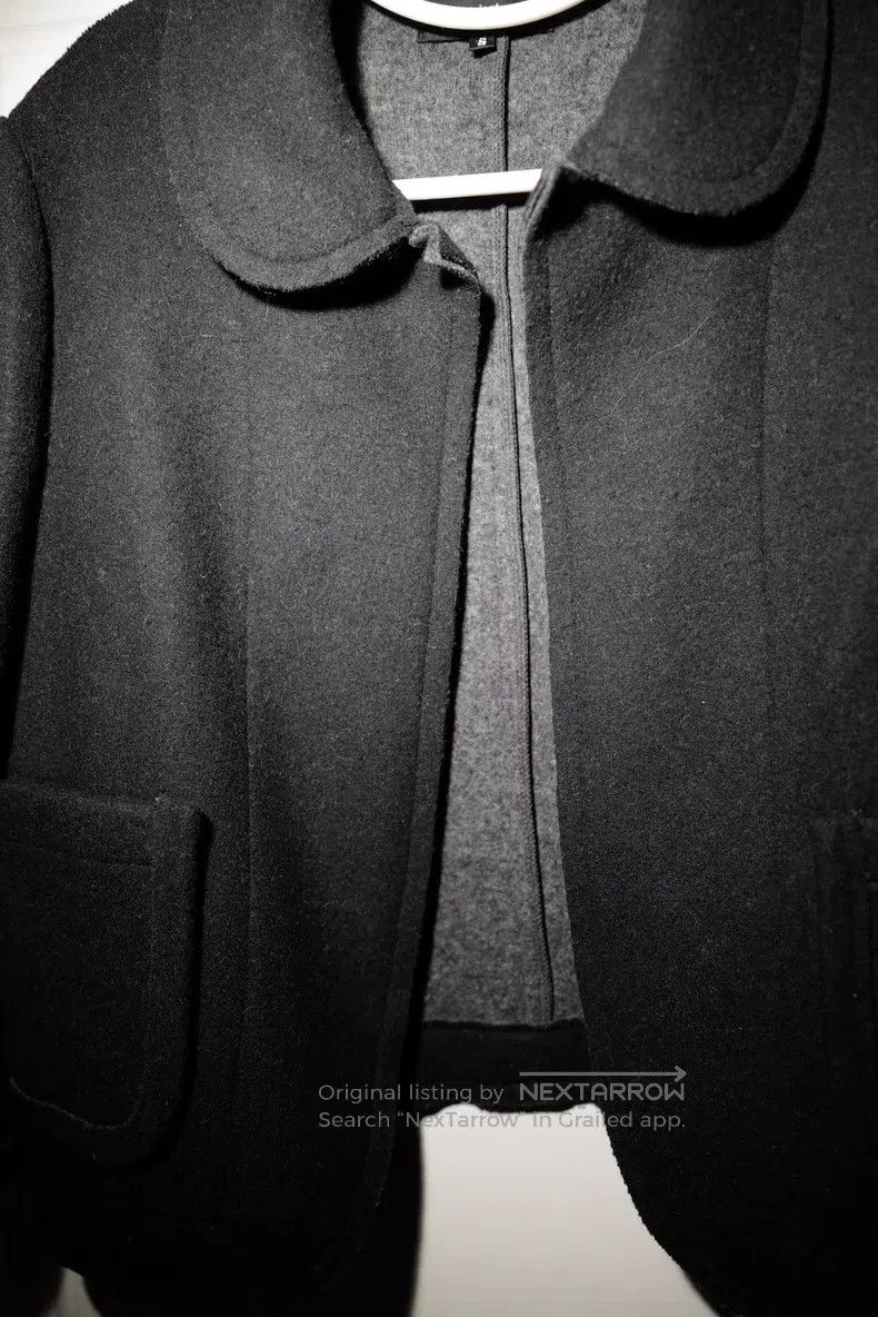 Comme des Garcons Comme des Garcons Collar Notched Wool Tweed Jacket Size S / US 4 / IT 40 - 5 Thumbnail