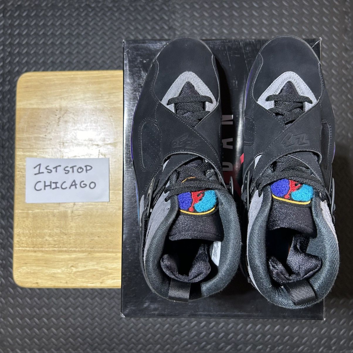 Jordan Brand Nike Air Jordan 8 Retro Aqua 2025 305381-006 10.5 NEW Size US 10.5 / EU 43-44 - 5 Thumbnail
