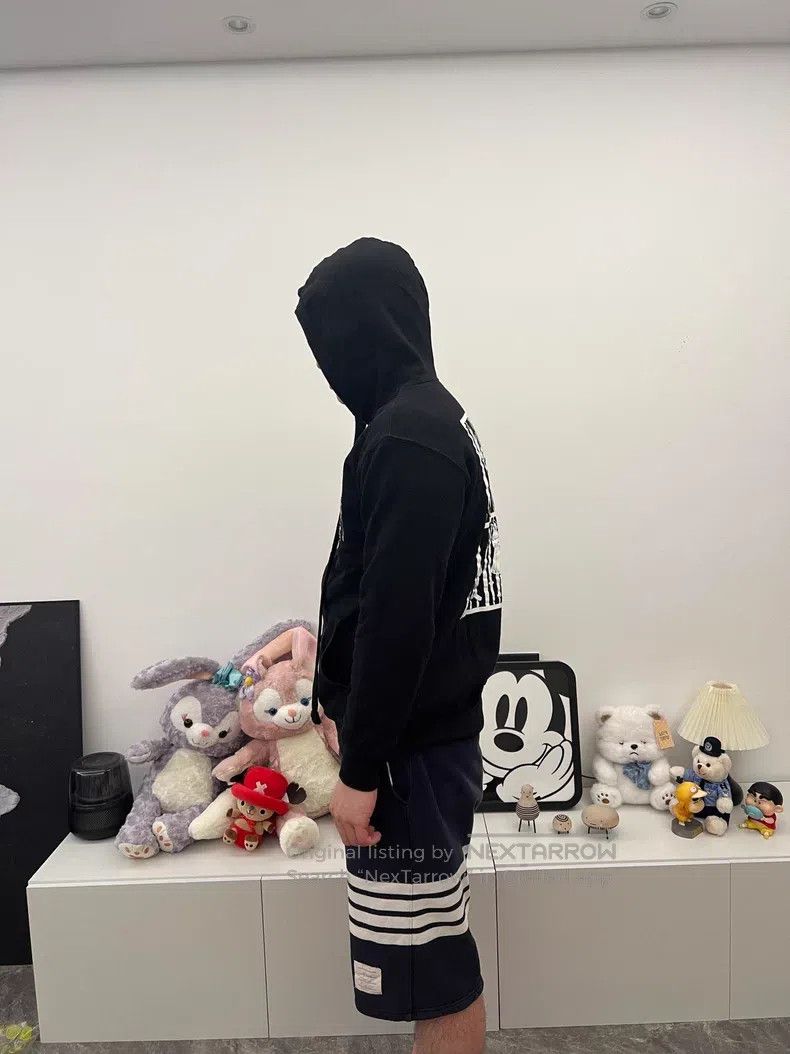 CHROME HEARTS Size L Foti family portrait printed Croce hea