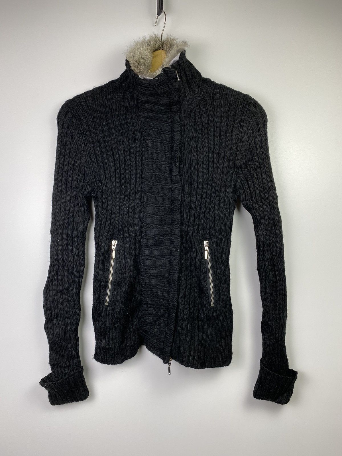 Japanese Brand Fur knitted leon basic ifsixwasnine gothic style Size US S / EU 44-46 / 1 - 9 Thumbnail