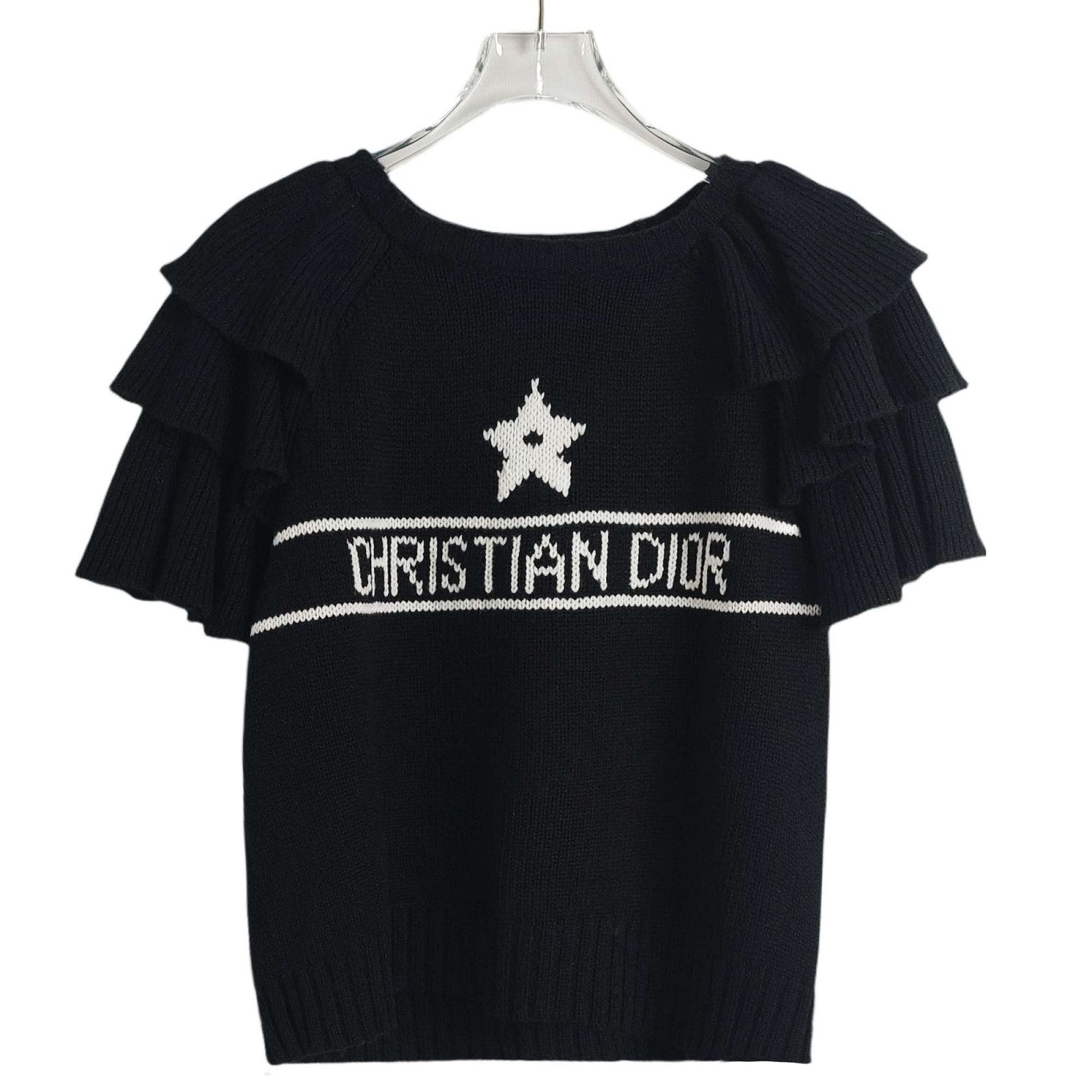 Dior Dior Star Logo Cashmere Sweater Size 36 Size XS / US 0-2 / IT 36-38 - 1 Thumbnail
