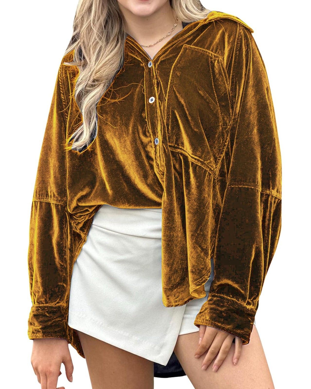 Free People Free People Velvet Knight Skies in Terra Cotta ( M ) Size M / US 6-8 / IT 42-44 - 3 Thumbnail