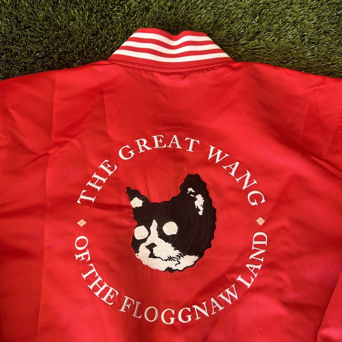 Pre-owned Golf Wang Carnival Merch Bomber Jacket In Red