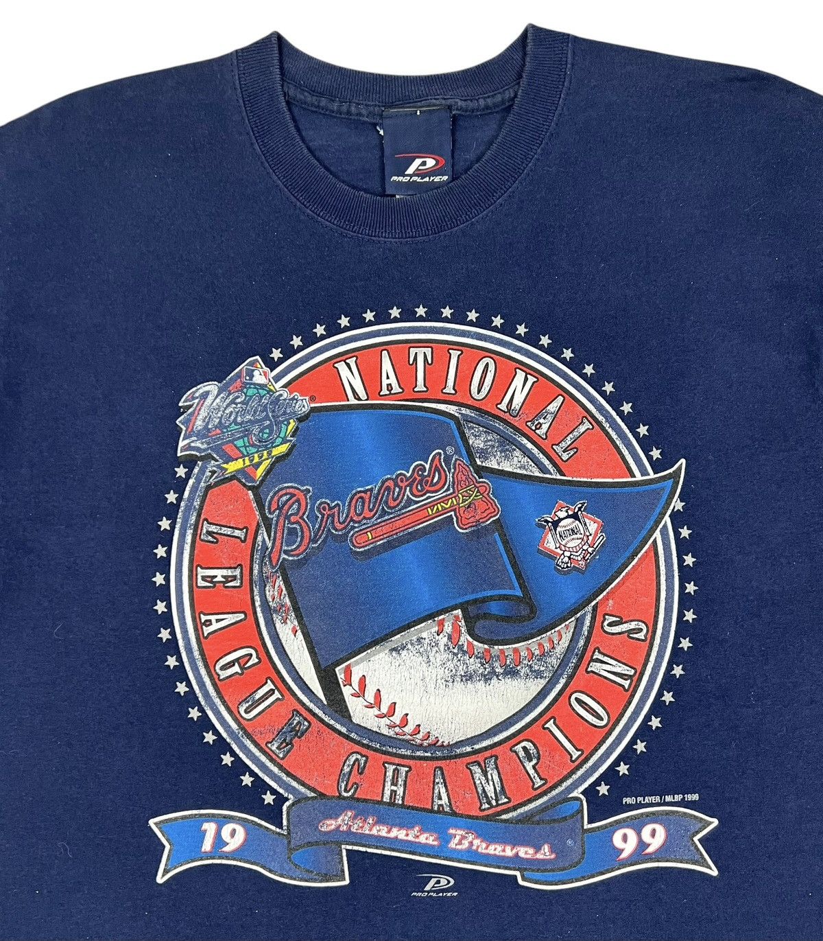 MLB × Vintage 90s Vintage MLB Braves Pro Player tee Size US L / EU 52-54 / 3 - 2 Thumbnail