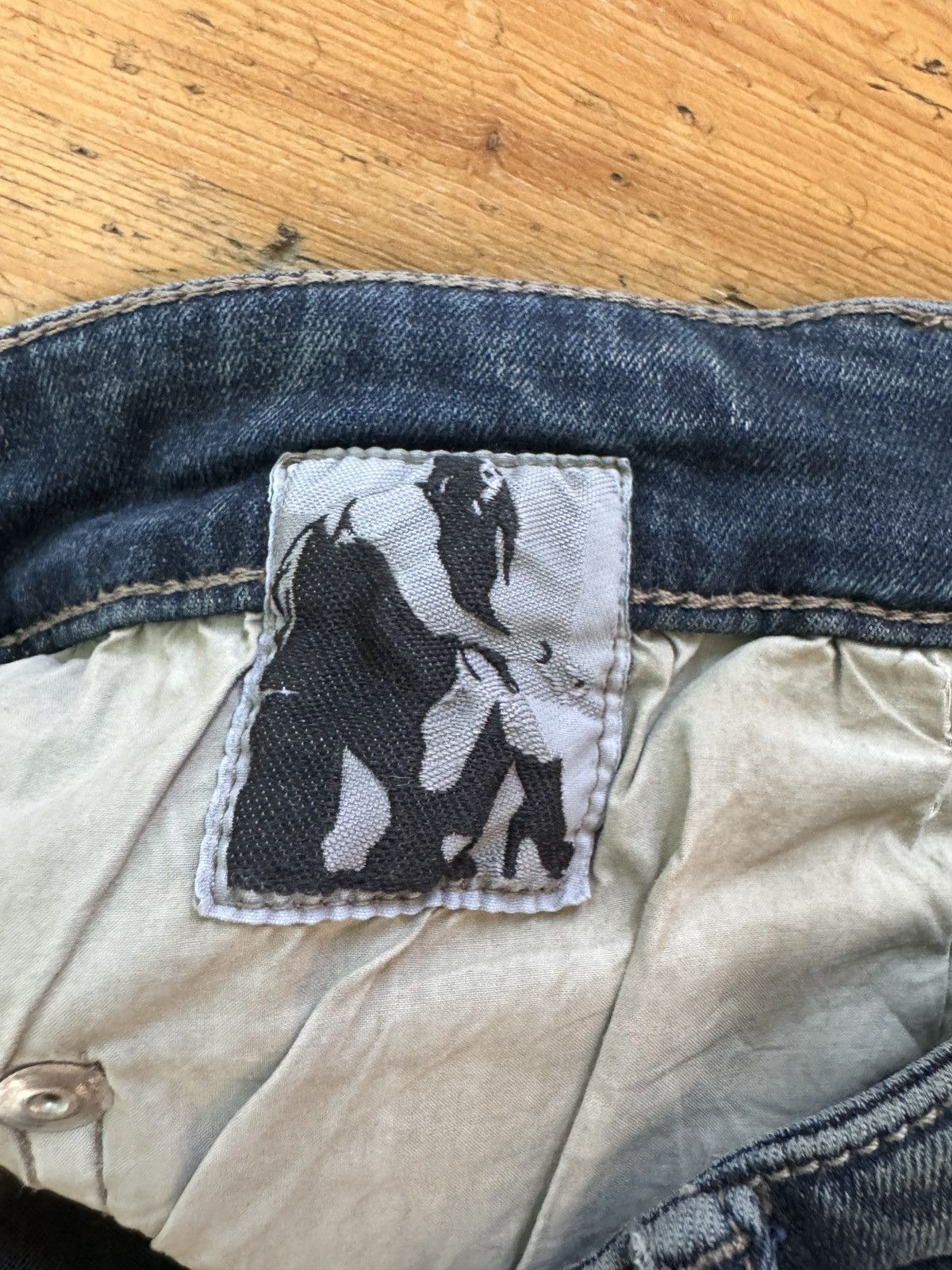 Rick Owens Drkshdw Easy Nagakin Degrade Joggers. Size US 34 / EU 50 - 13 Thumbnail
