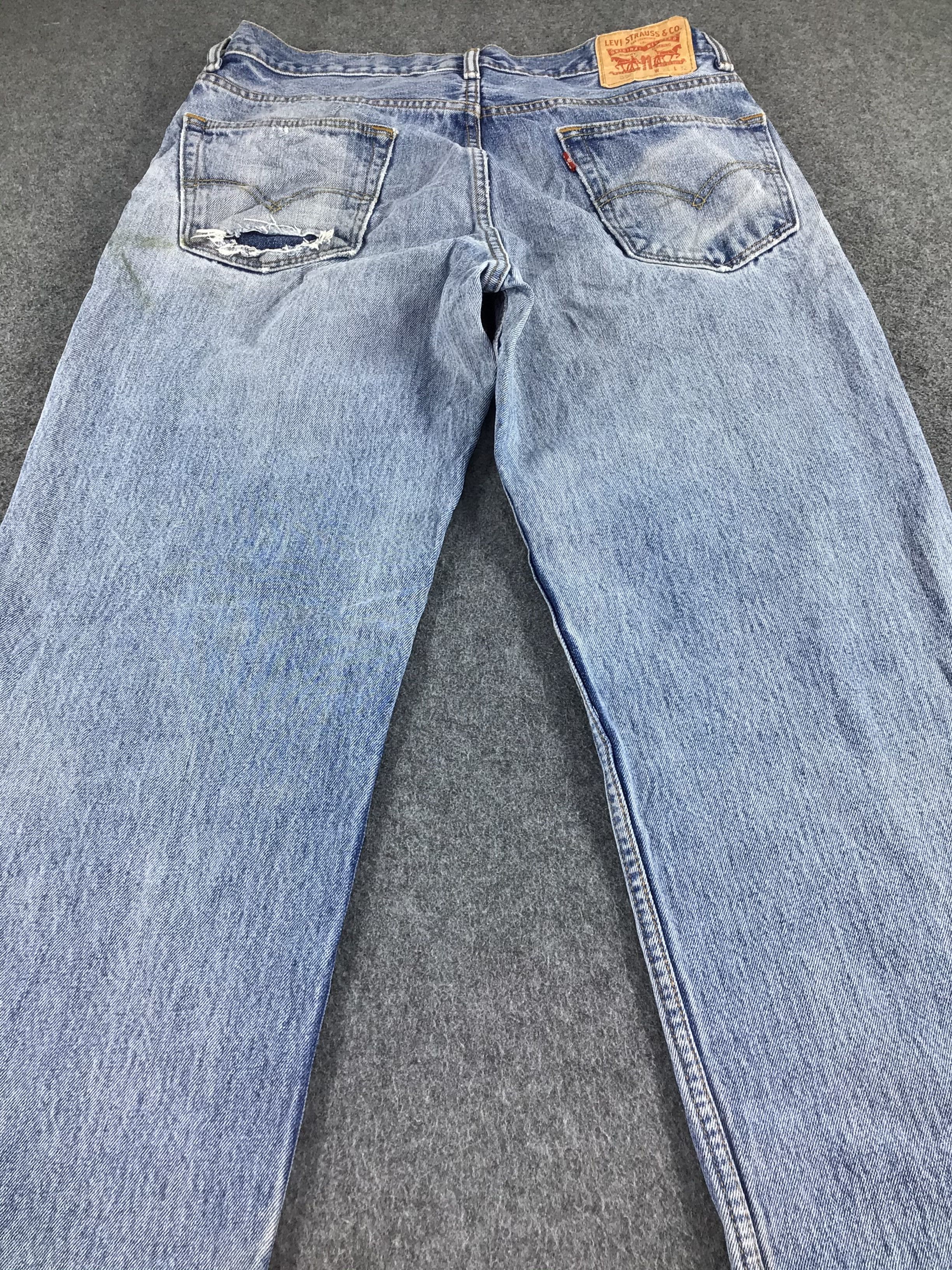 Levi's Vintage Levis 550 Jeans Stone Wash Denim -J476 Size US 34 / EU 50 - 4 Thumbnail