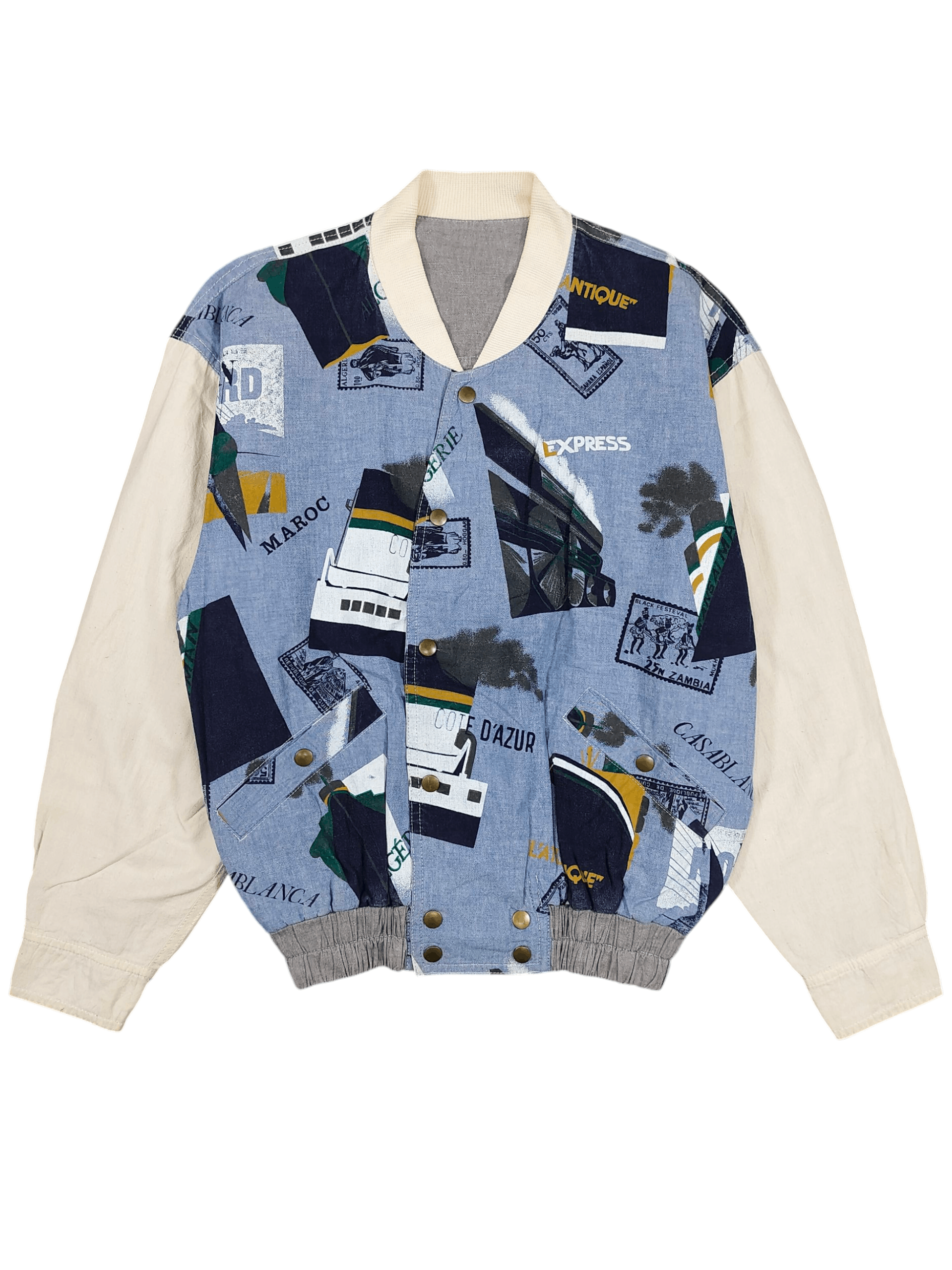 🇯🇵Vtg Kansai Man 🇯🇵 La Grade Afrique Reversibel Jacket