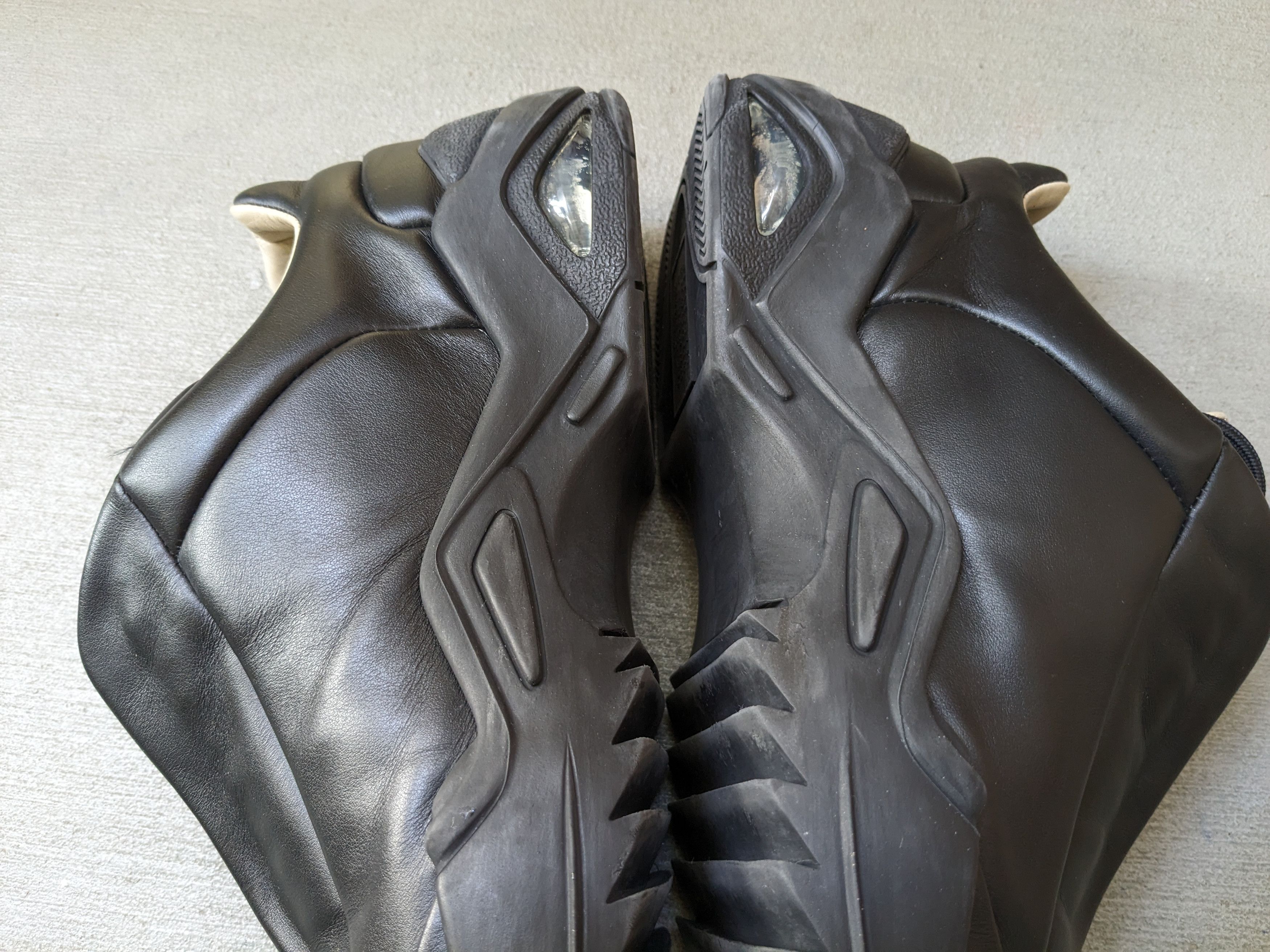Maison Margiela Maison Margiela New Future Black 9 42 Leather Low Tops m Size US 12 / EU 45 - 14 Thumbnail
