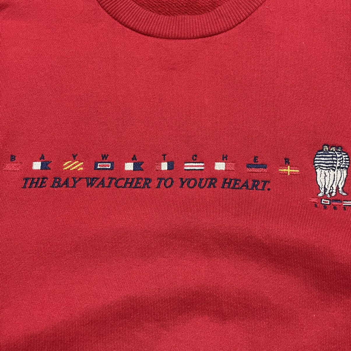 Japanese Brand × Vintage Vintage Baywathcer Crewneck Sweatshirt Size US L / EU 52-54 / 3 - 3 Thumbnail