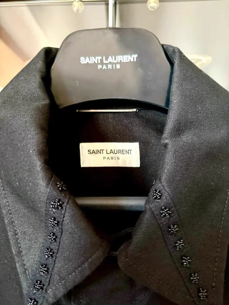 Saint Laurent Paris Sz 5-2507 Size US M / EU 48-50 / 2 - 4 Thumbnail