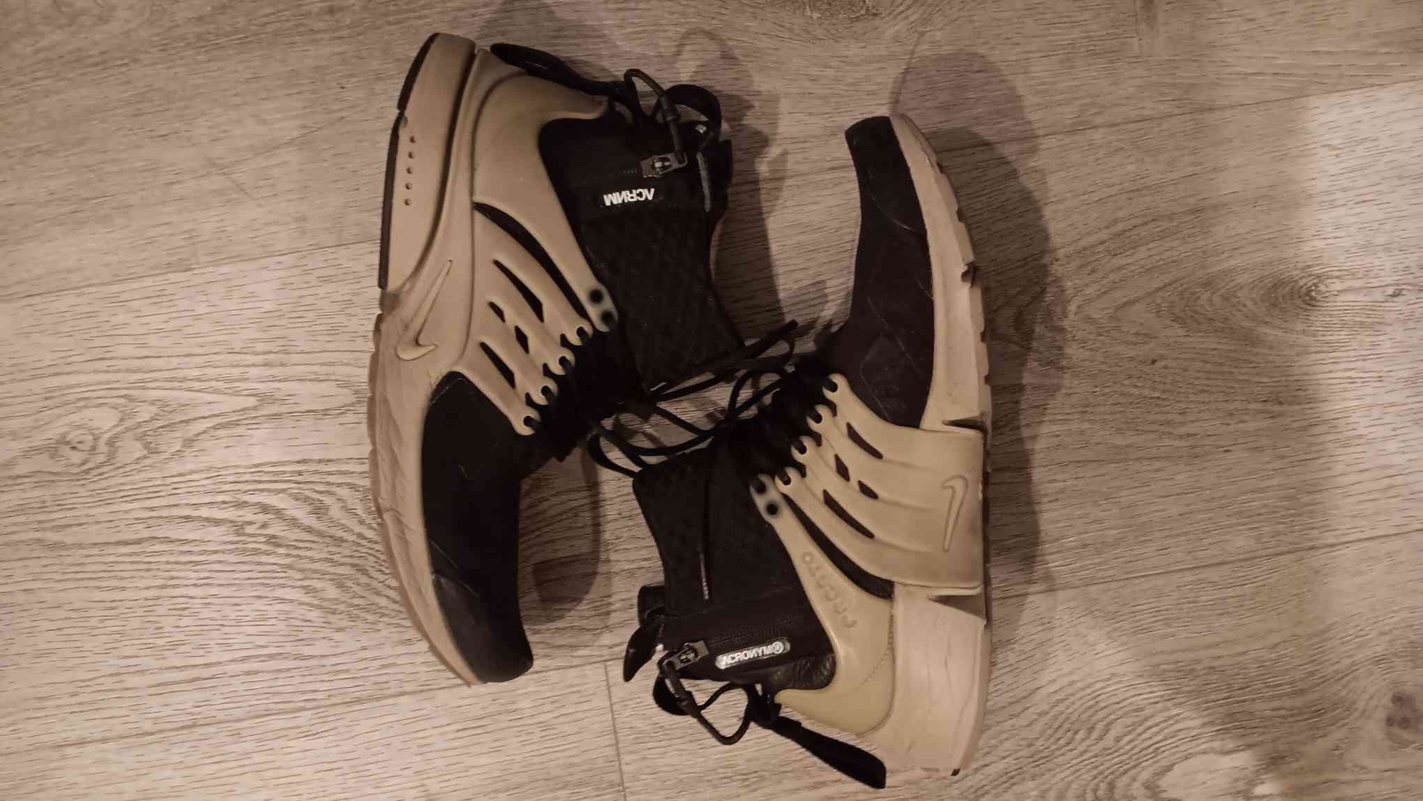 Nike Nike X Acronym air presto mid Black Bamboo Grailed