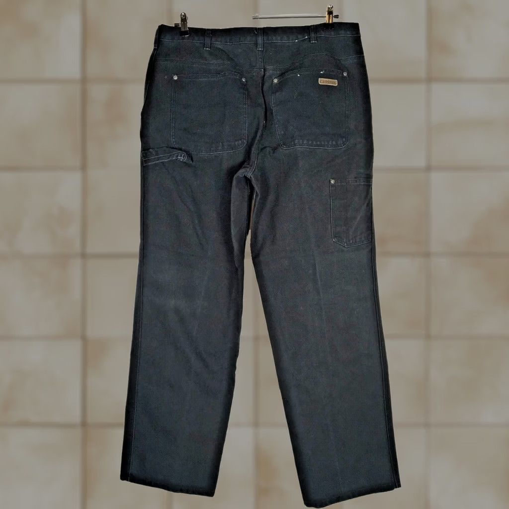 SOREL Sorel Men's Utility Pants Black 40x34 Denim Cargo Wide-Leg Work Pants Casual, Workwear Mens Pants Size US 40 / EU 56 - 1 Thumbnail
