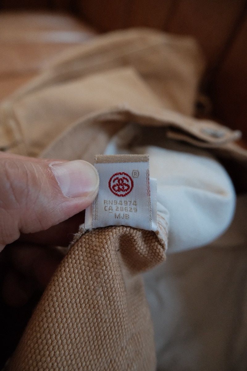 Stussy Beige Canvas Double Knee Pants Size US 34 / EU 50 - 12 Thumbnail